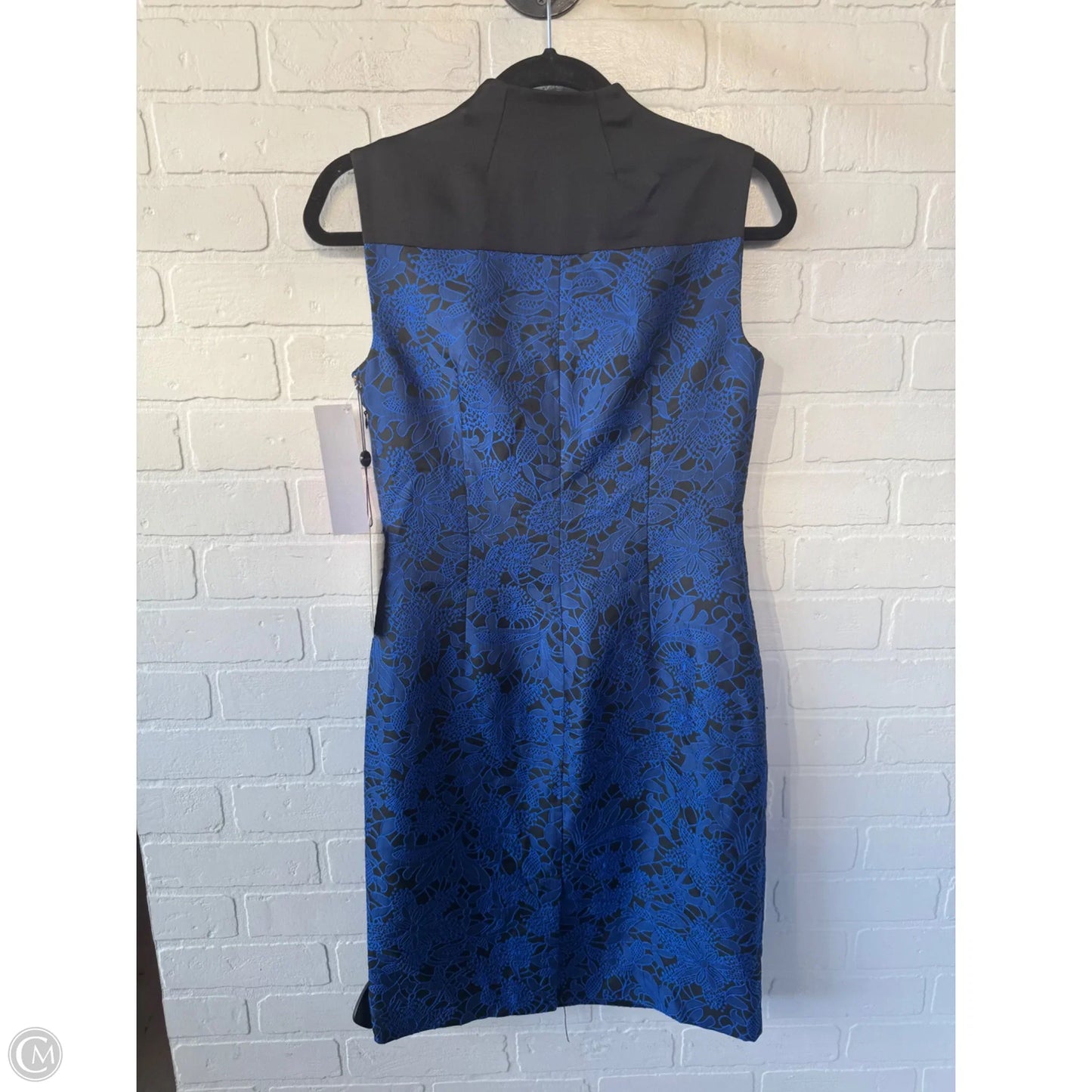 Dress Party Short By Cmc In Black & Blue, Size: S