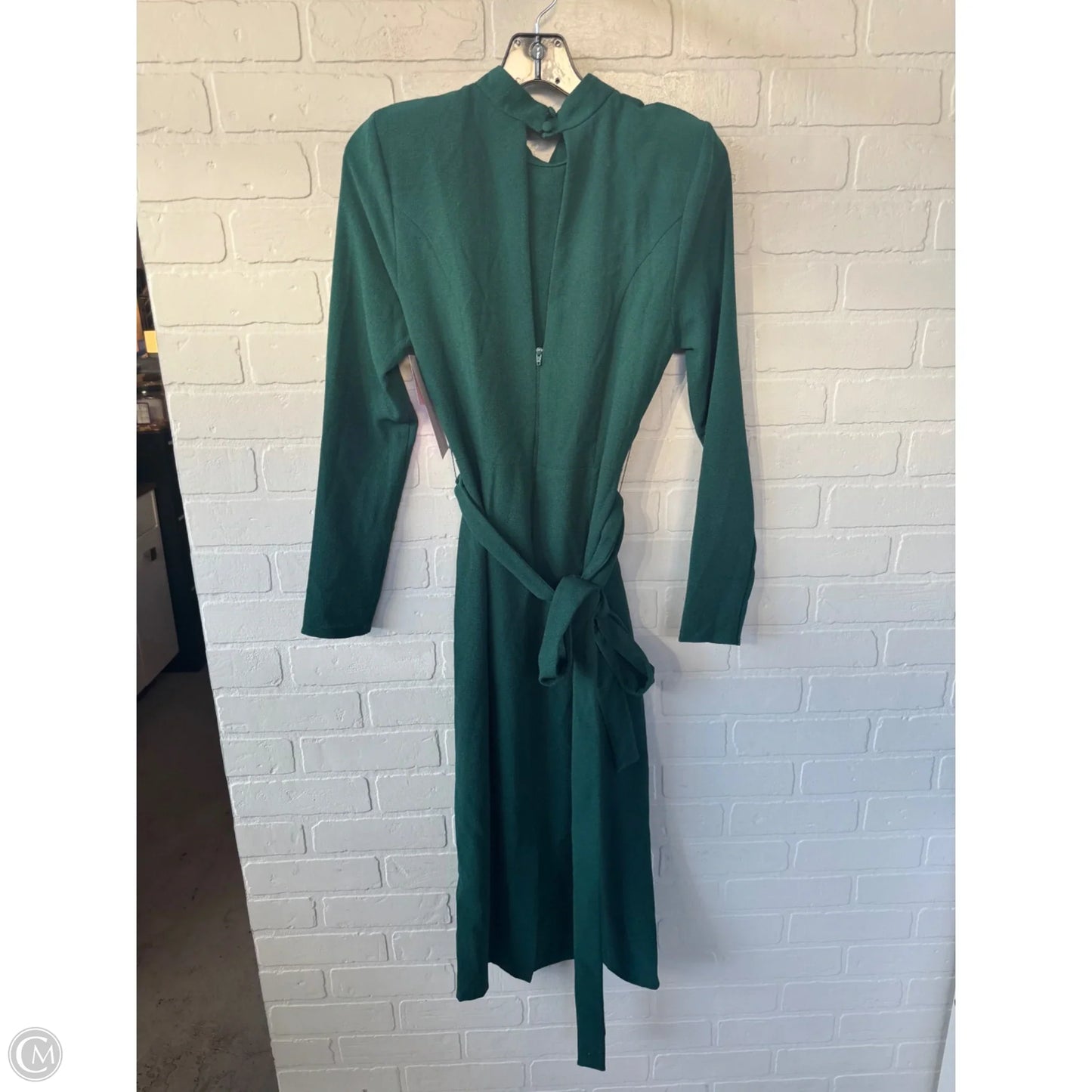Dress Party Midi By Asos In Green, Size: S