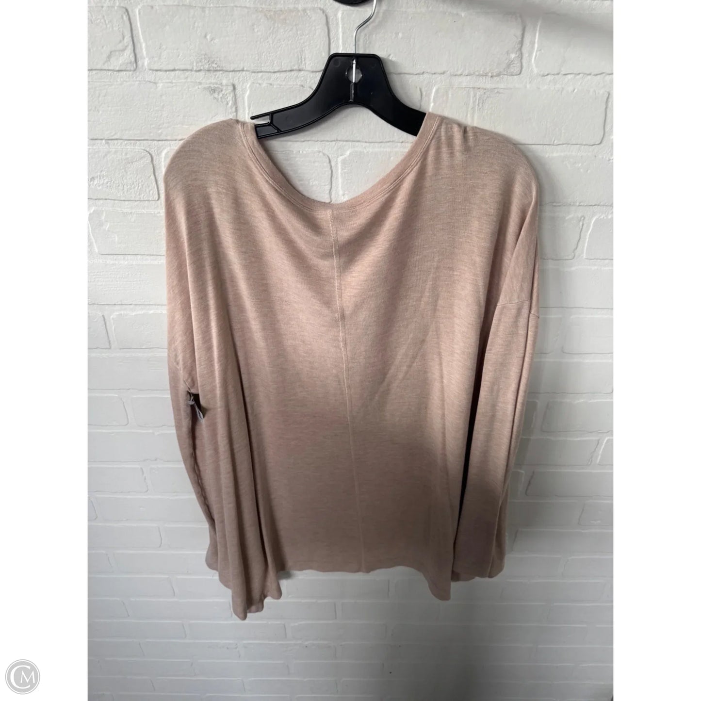 Athletic Sweatshirt Crewneck By Lucy In Tan, Size: Xl