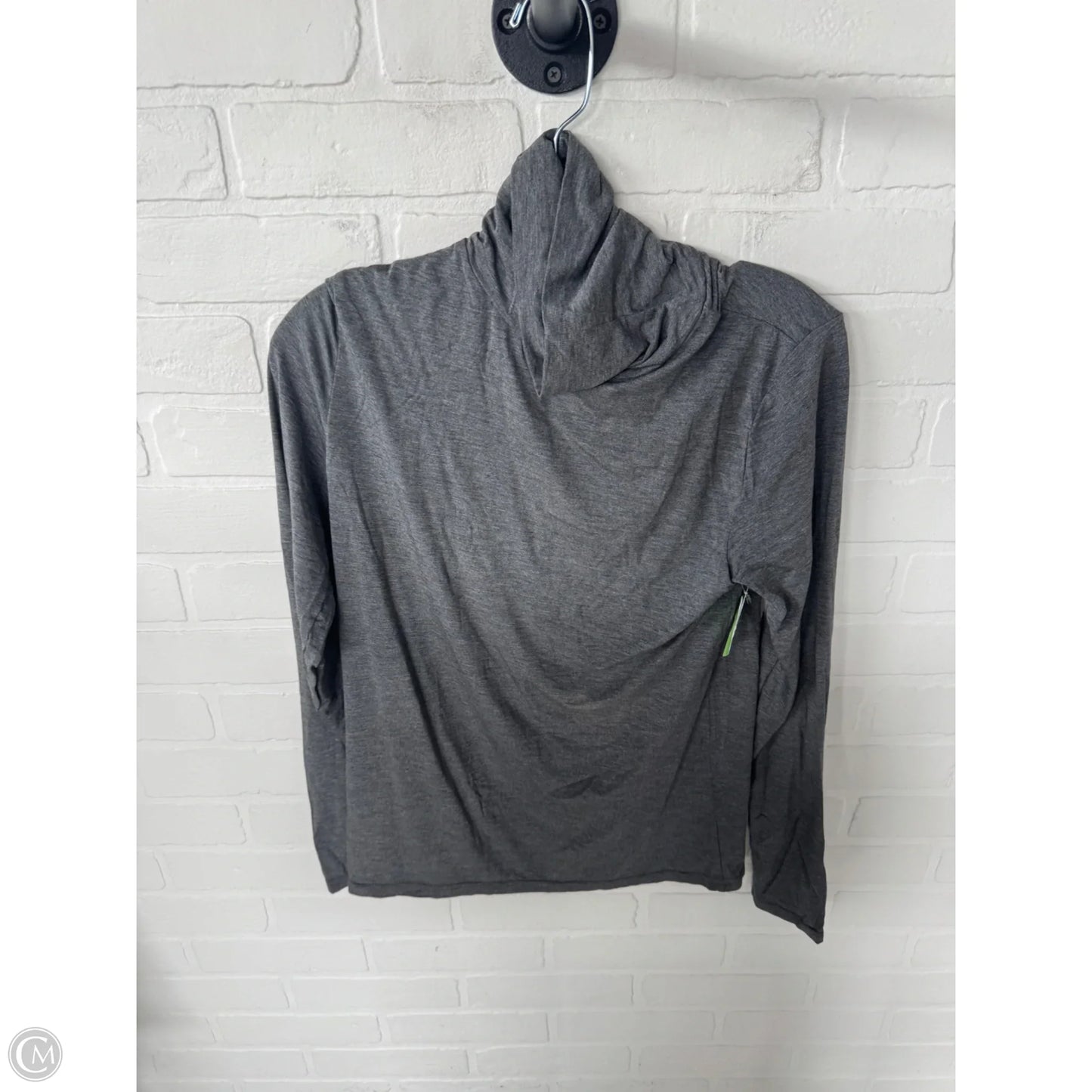 Top Long Sleeve Basic By Cme In Grey, Size: L