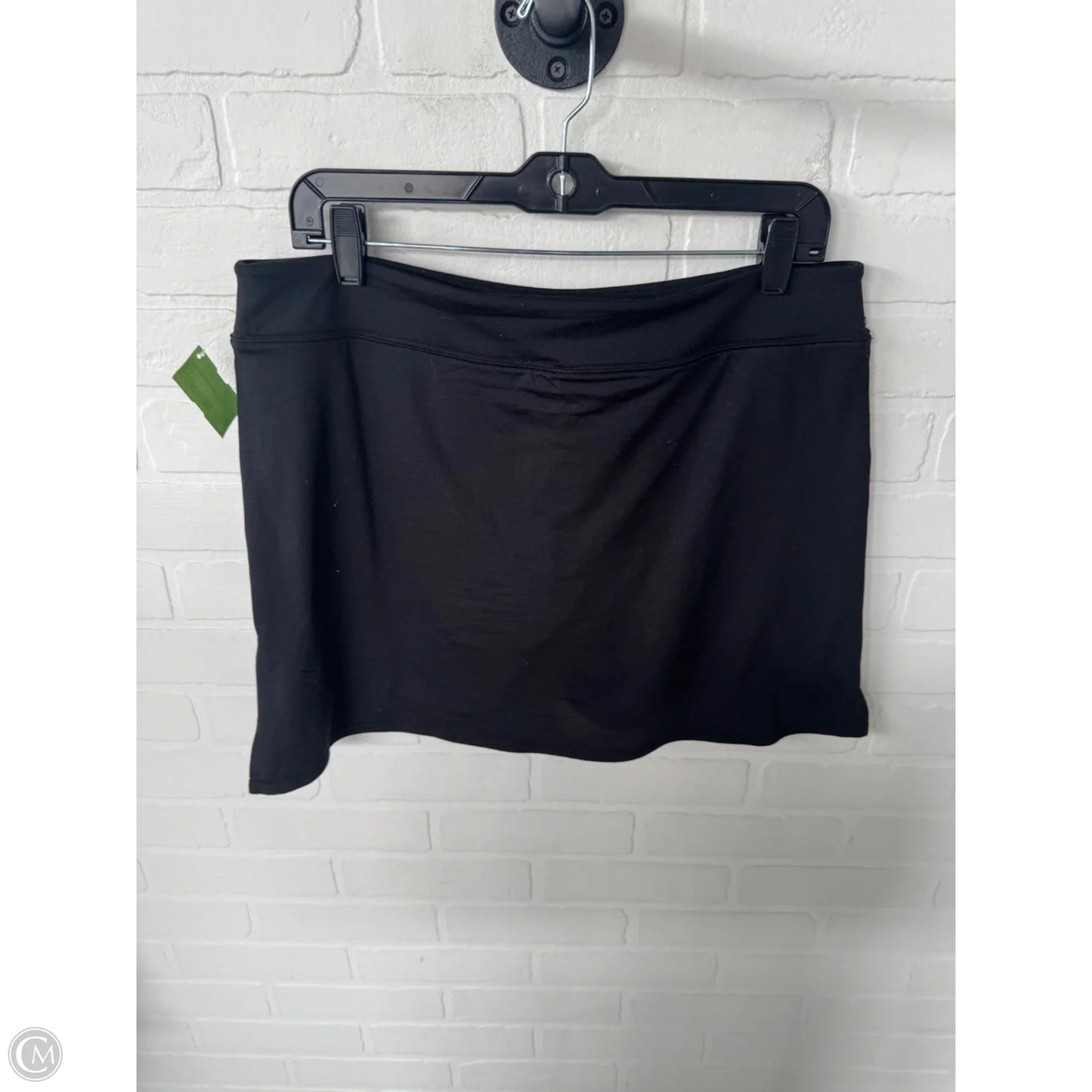 Athletic Skort By Tranquility In Black, Size: 12