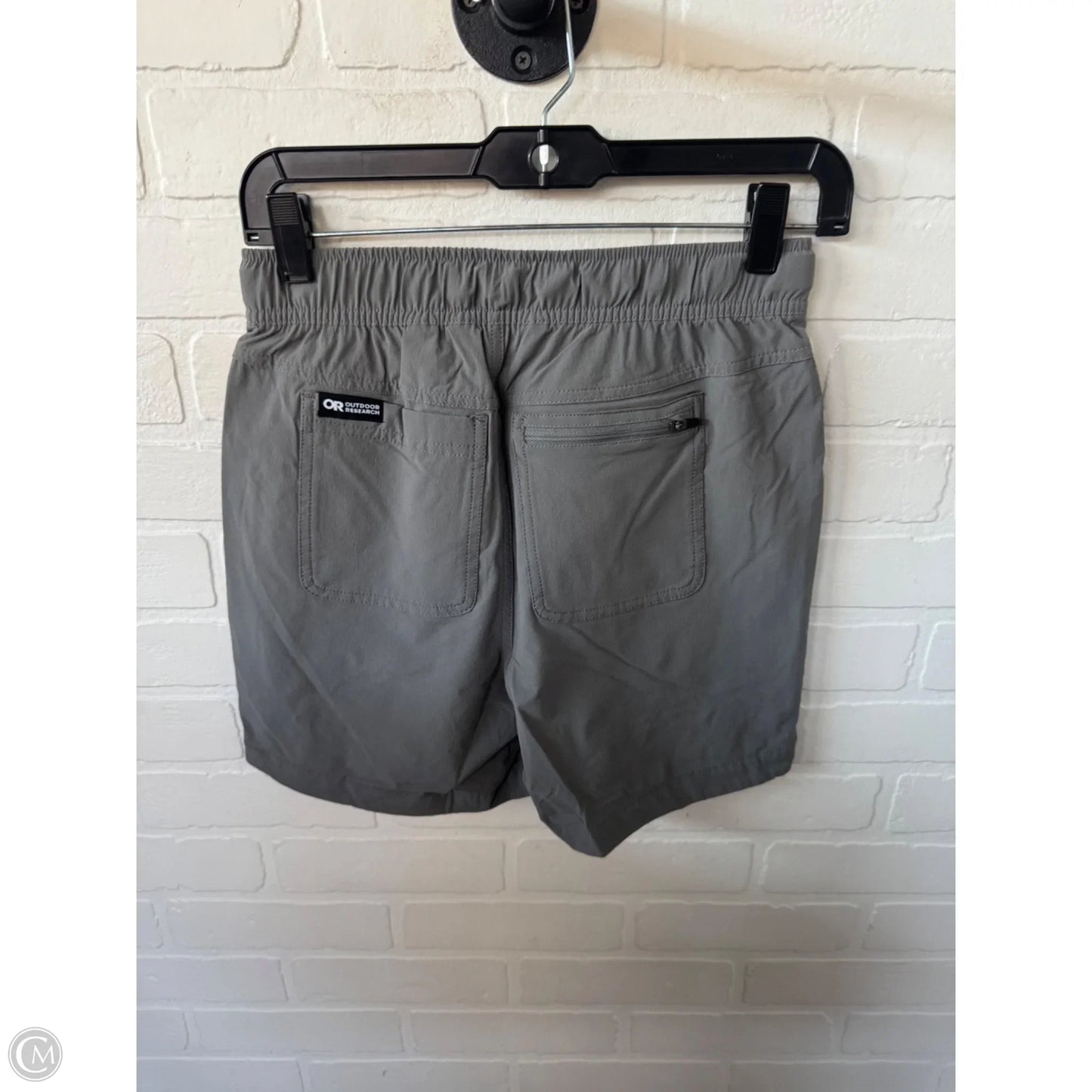 Athletic Shorts By Outdoor Voices In Grey, Size: 0