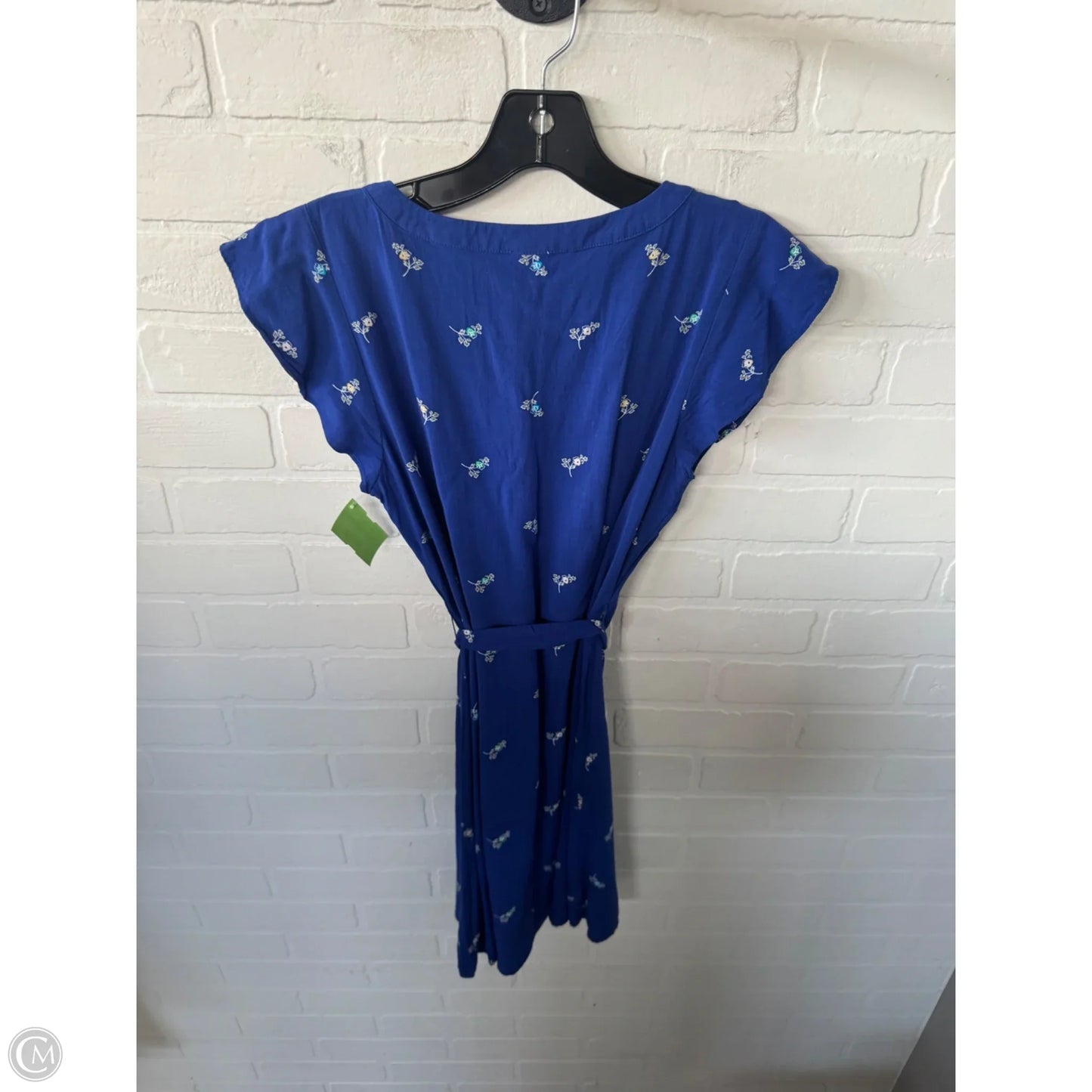 Dress Casual Short By Loft In Blue & White, Size: Xs