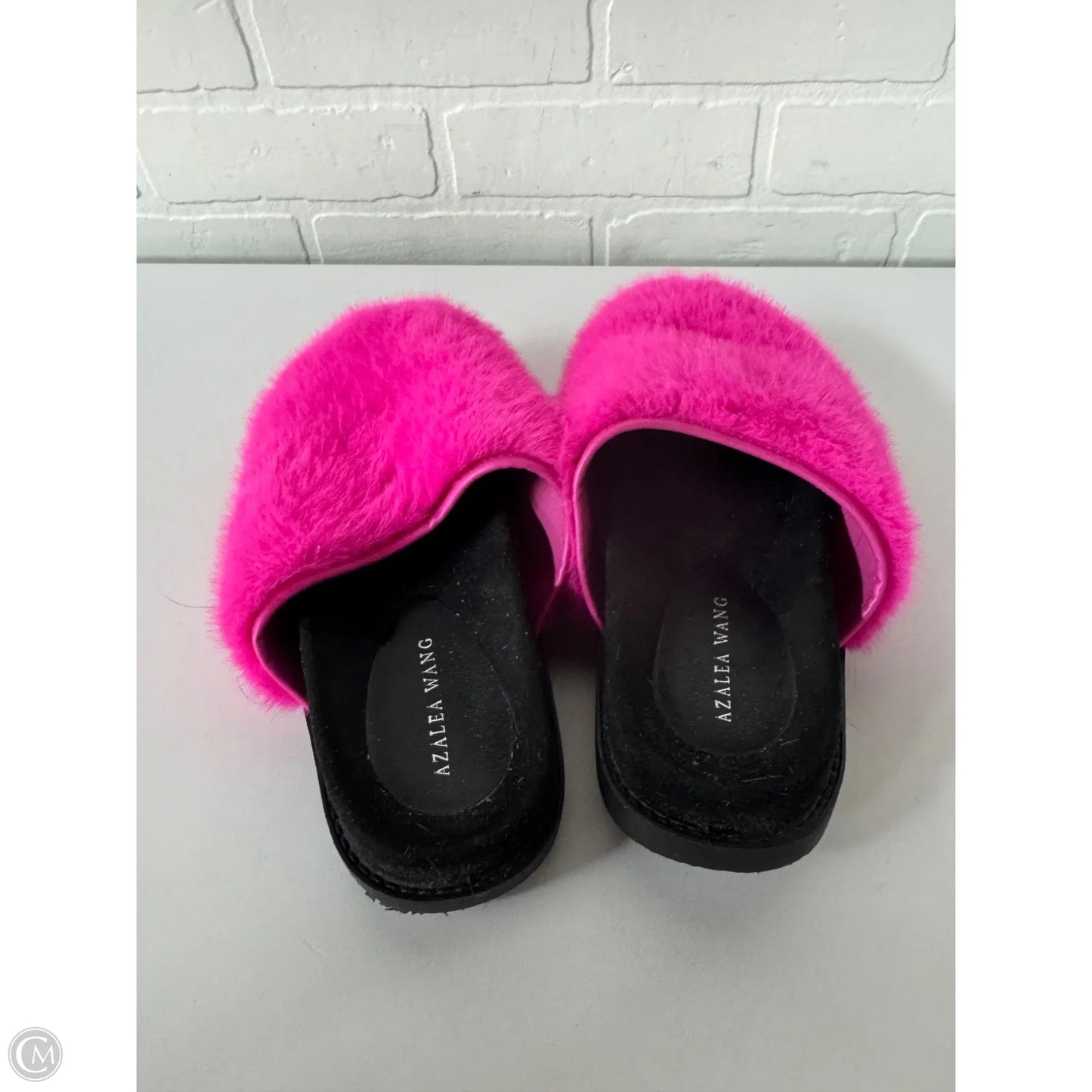 Shoes Flats By Azalea Wang In Black & Pink, Size: 7