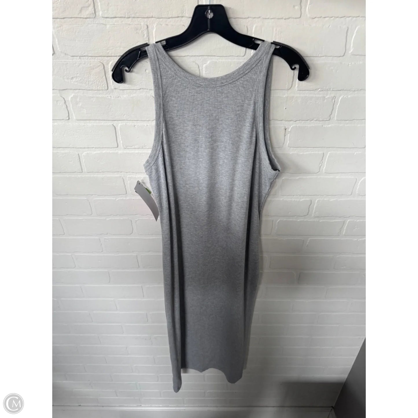 Dress Casual Midi By Glo In Grey, Size: L