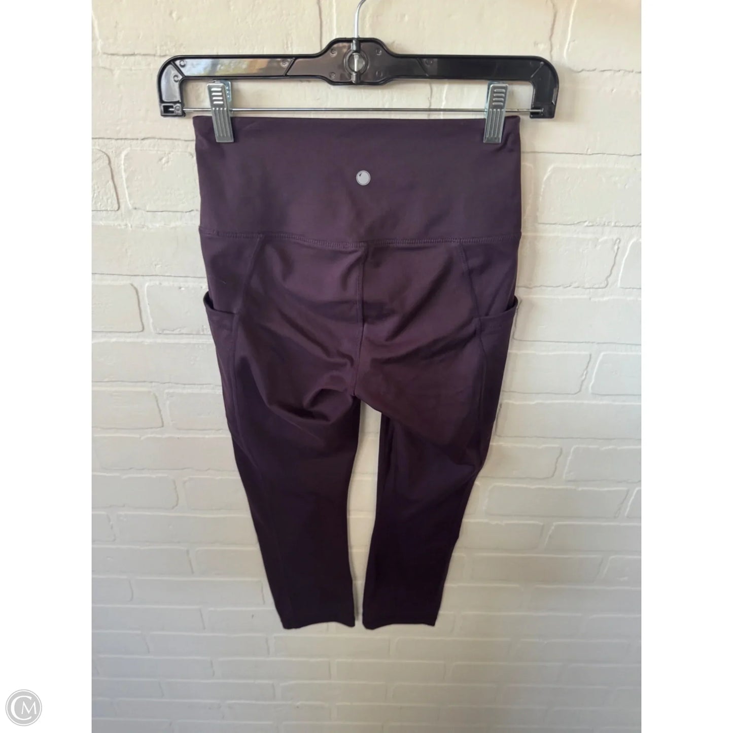 Athletic Leggings Capris By Yogalicious In Purple, Size: 0