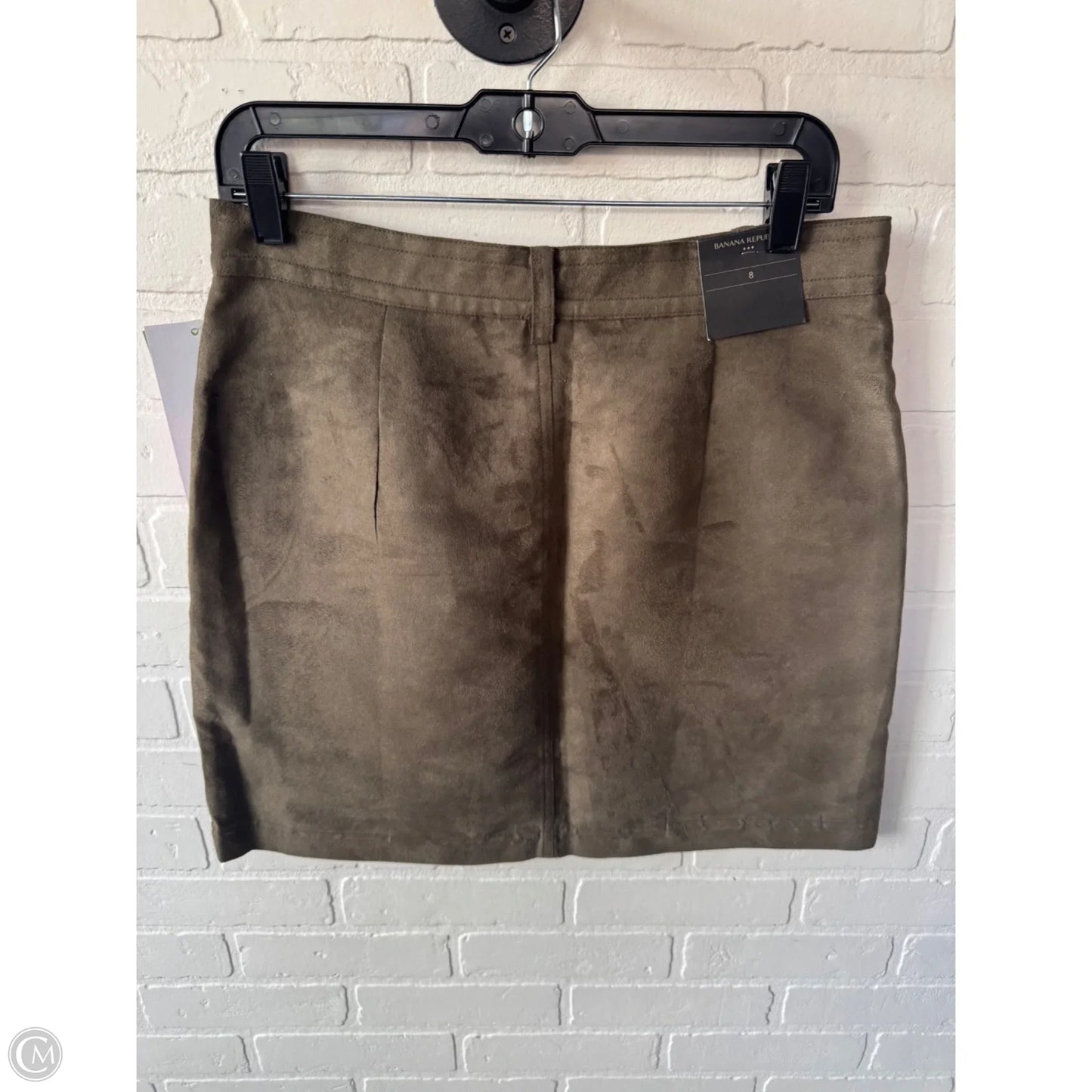 Skirt Mini & Short By Banana Republic In Green, Size: 8