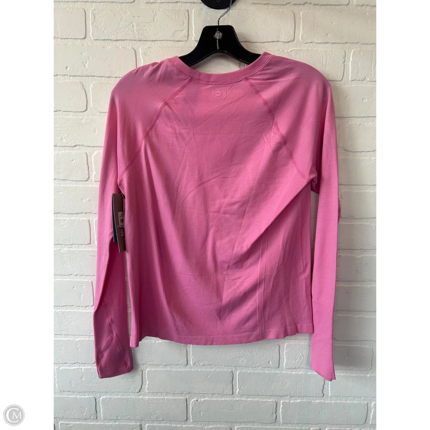 Athletic Top Long Sleeve Crewneck By Avia In Pink, Size: M