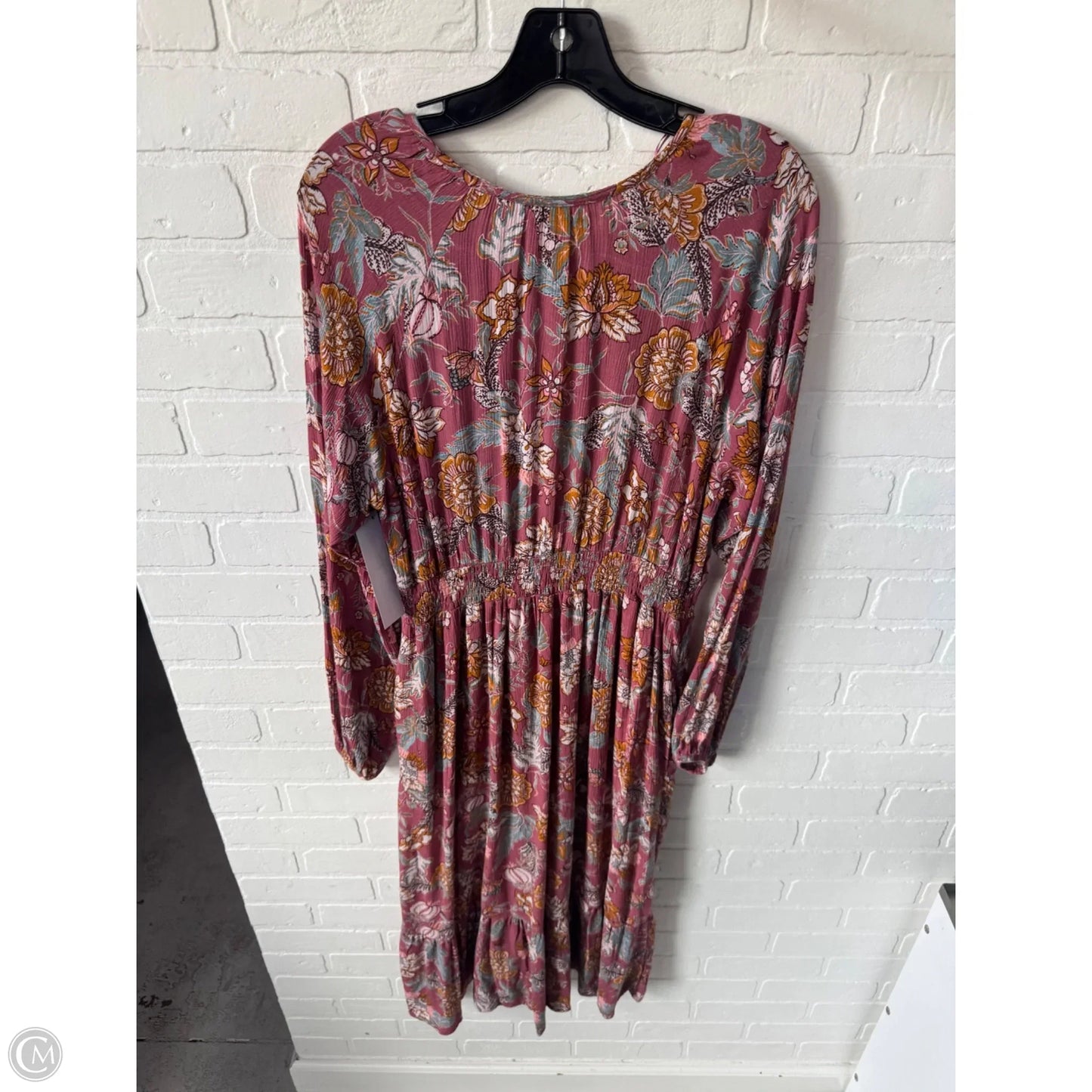 Dress Casual Midi By Knox Rose In Pink, Size: S