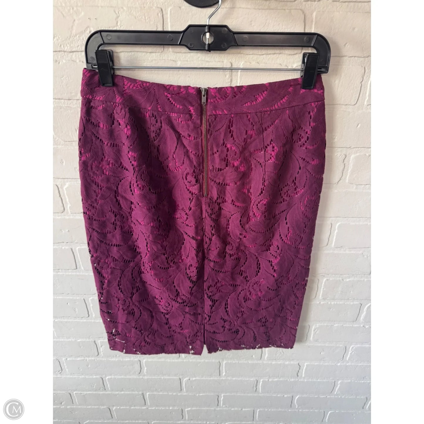 Skirt Midi By Cabi In Pink & Purple, Size: Xs