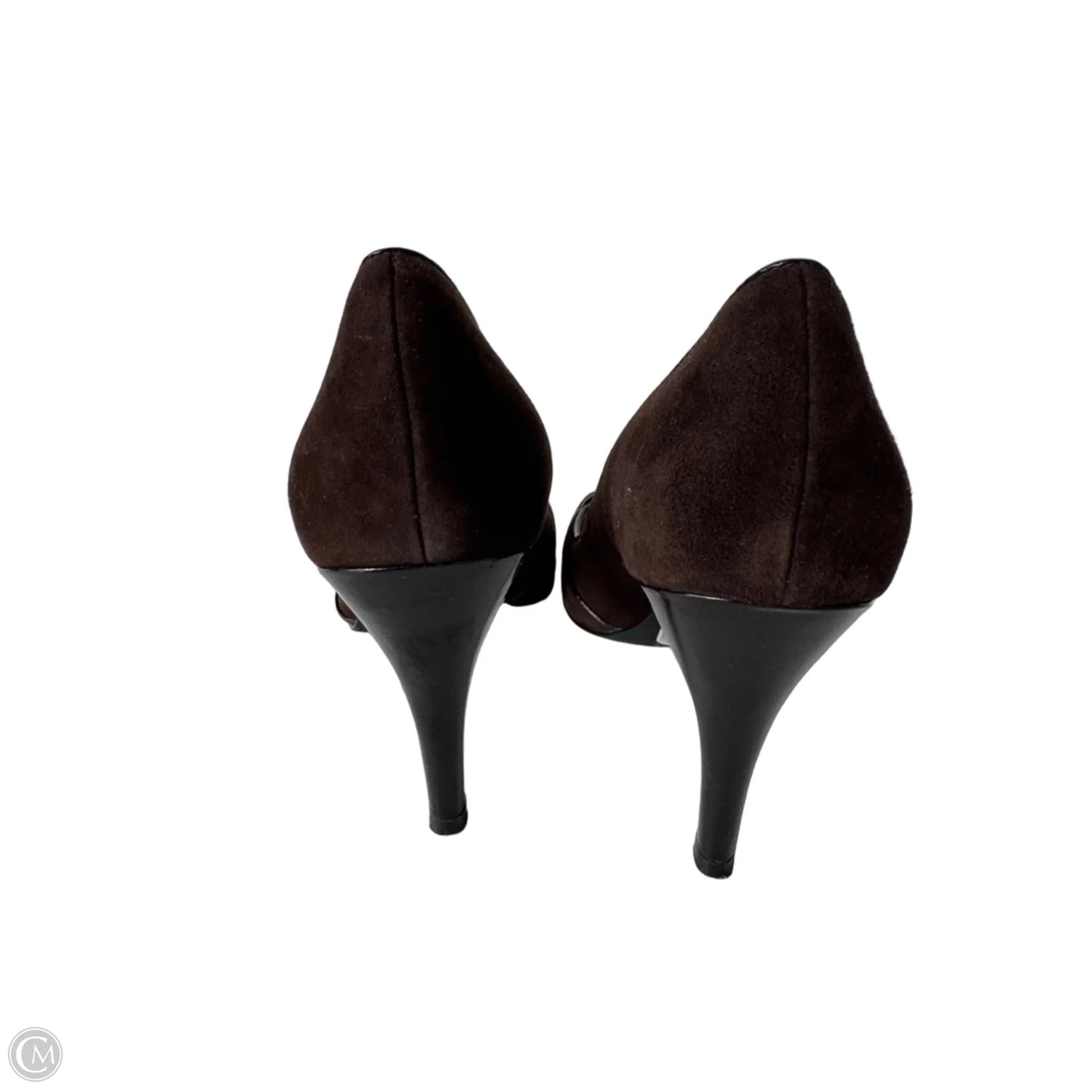 Sandals Heels Stiletto By Clothes Mentor In Brown, Size: 6