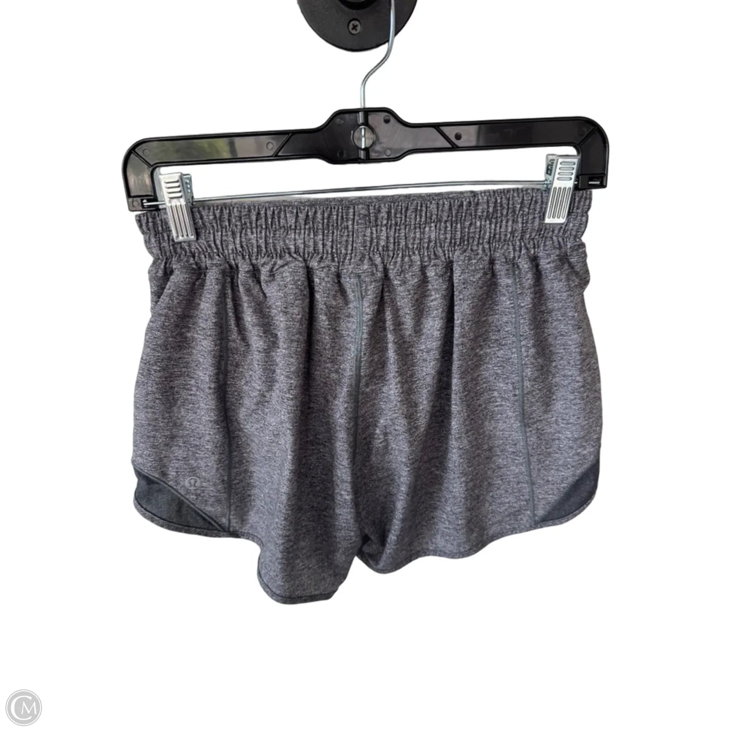 Athletic Shorts By Lululemon In Grey, Size: 6l