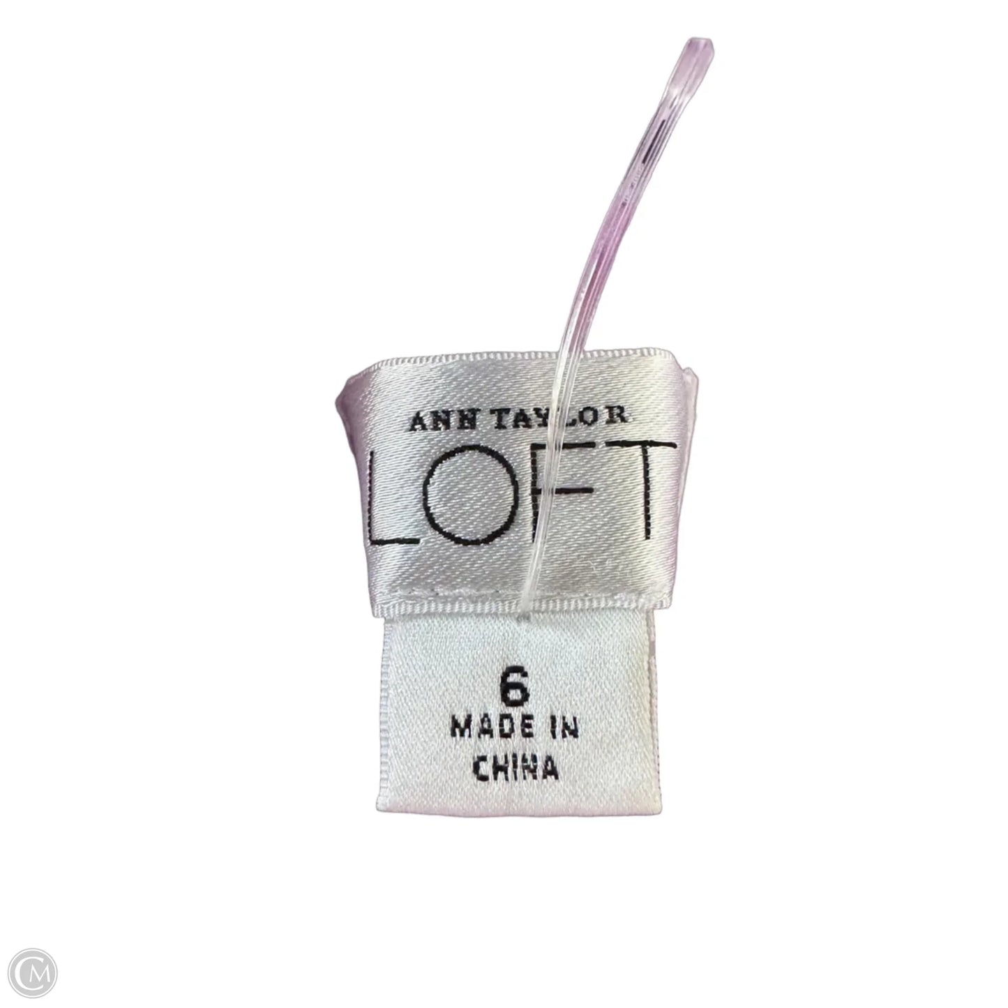 Dress Casual Midi By Loft In Purple, Size: S