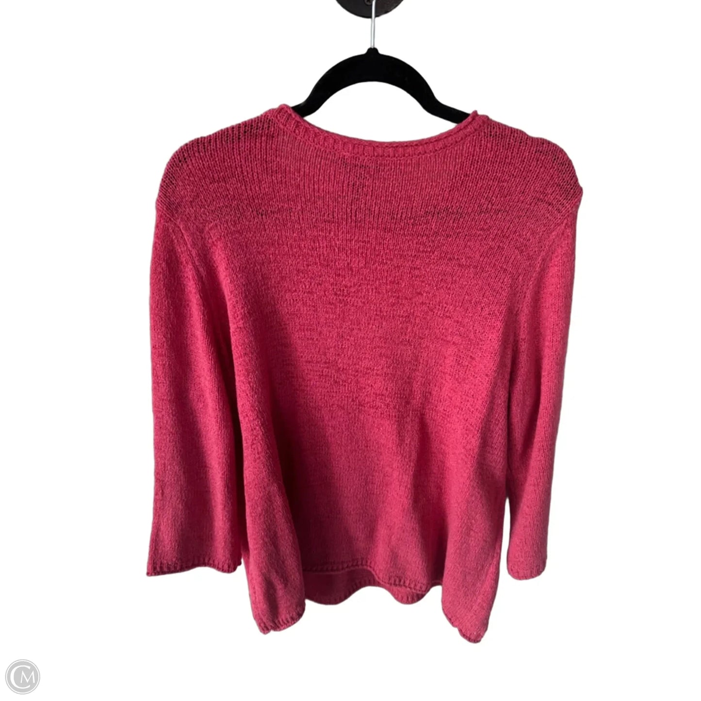 Sweater By Jones New York In Pink, Size: Xl