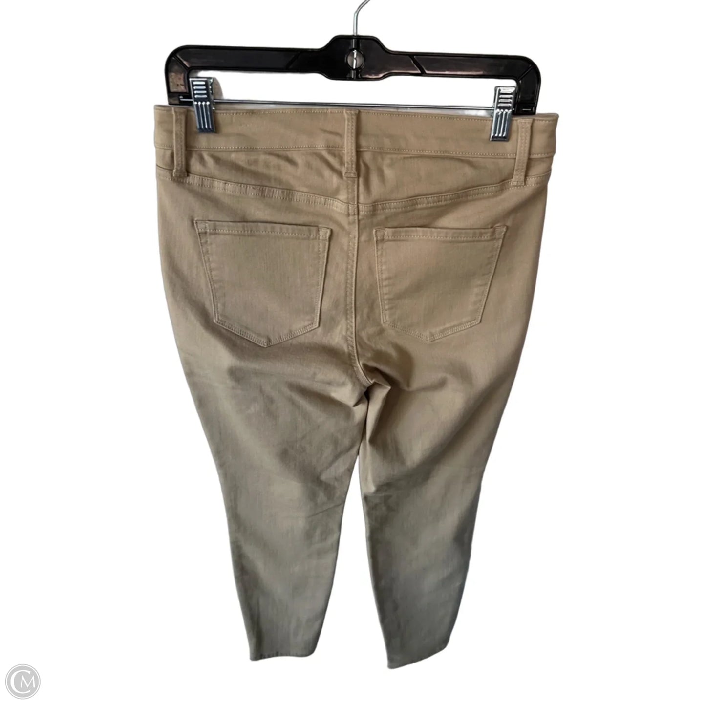 Jeans Skinny By Talbots In Tan Denim, Size: 6p