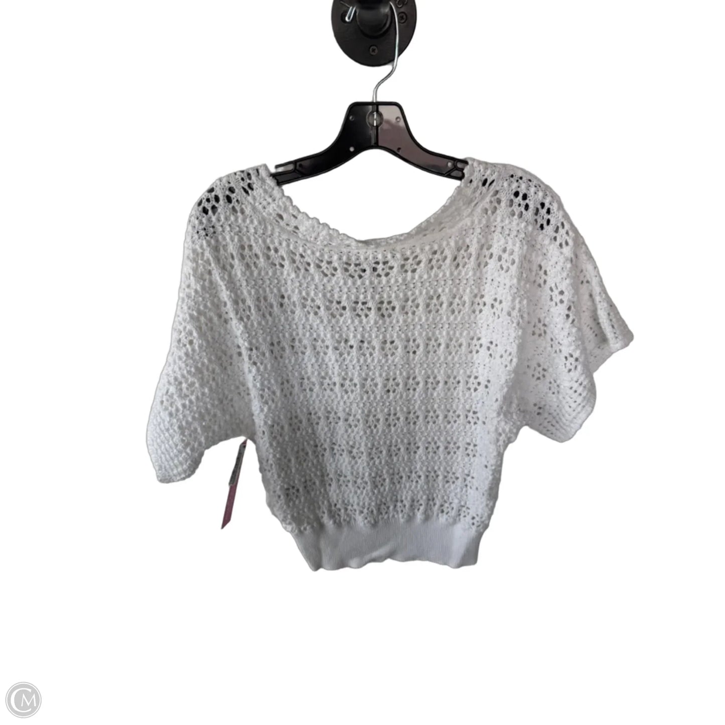 Sweater Short Sleeve By White House Black Market In White, Size: S