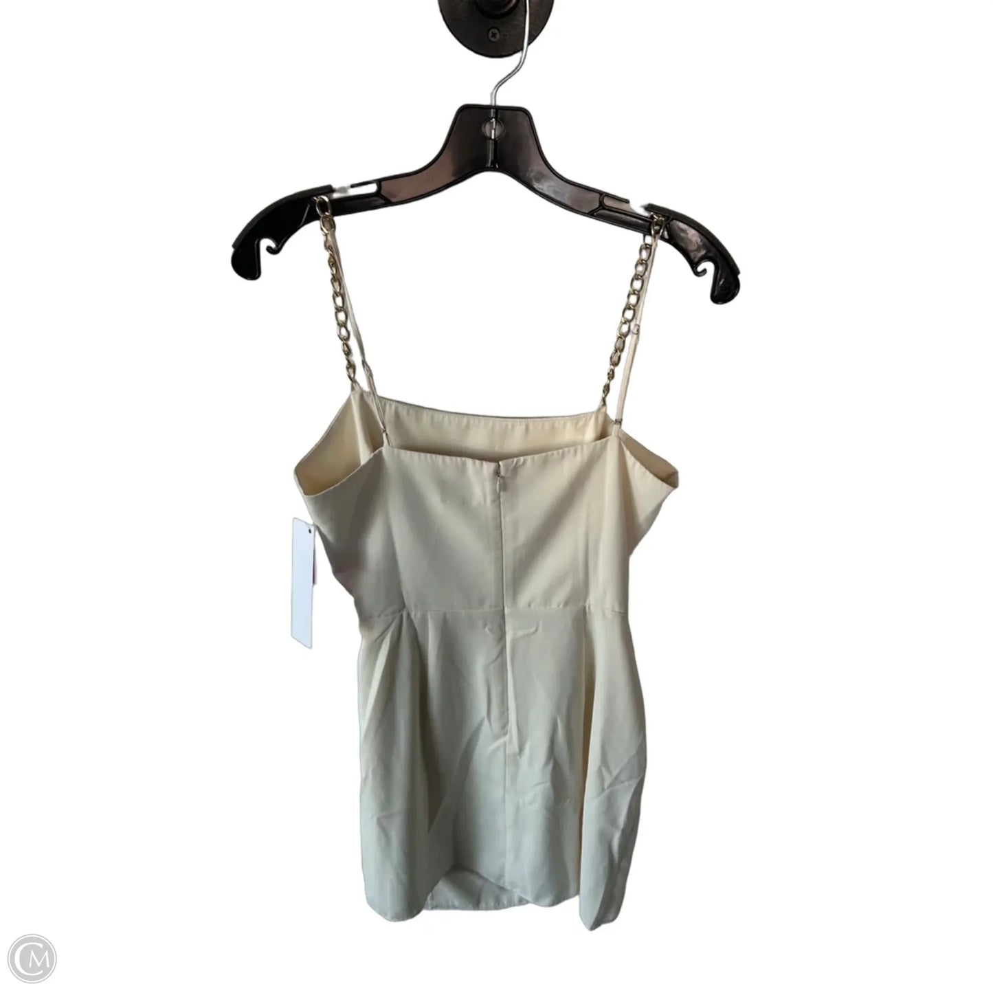 Dress Party Short By Amanda Uprichard In Cream, Size: S