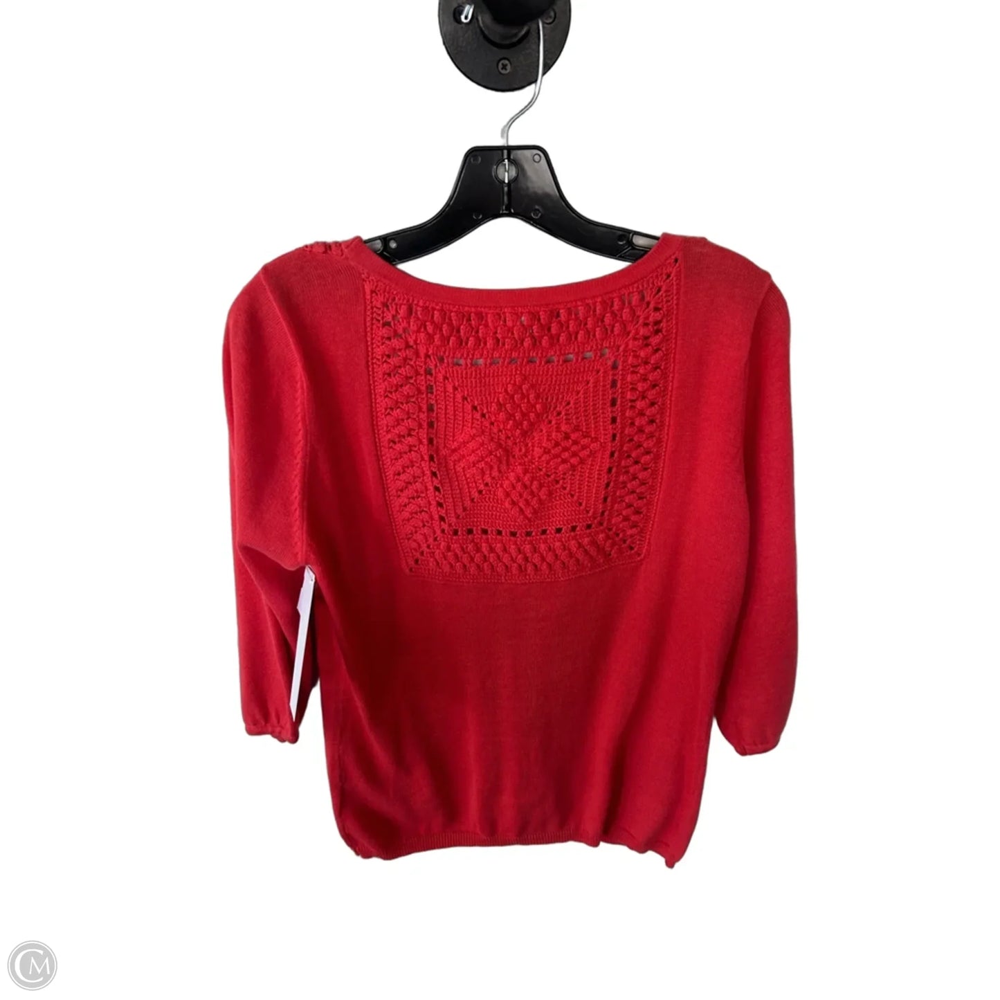 Sweater Cardigan By Jade In Orange, Size: M