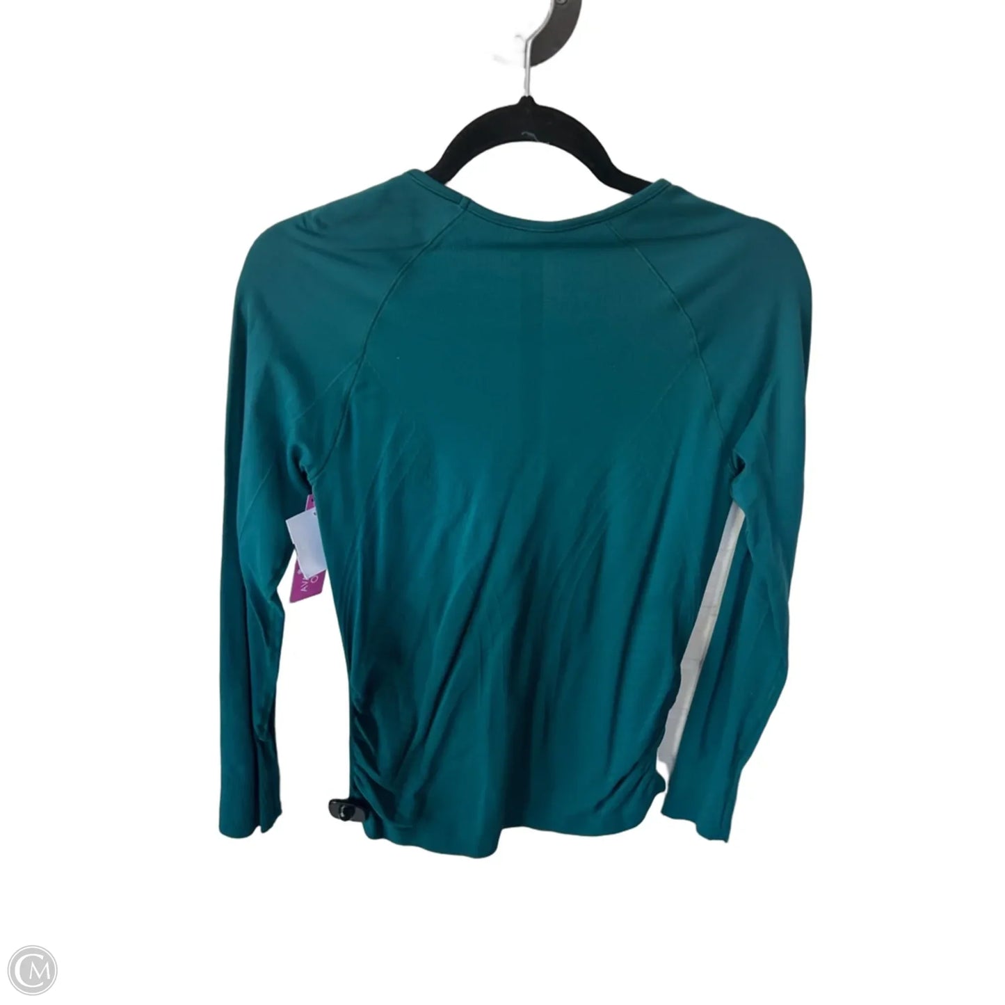 Athletic Top Long Sleeve Crewneck By Athleta In Green, Size: M
