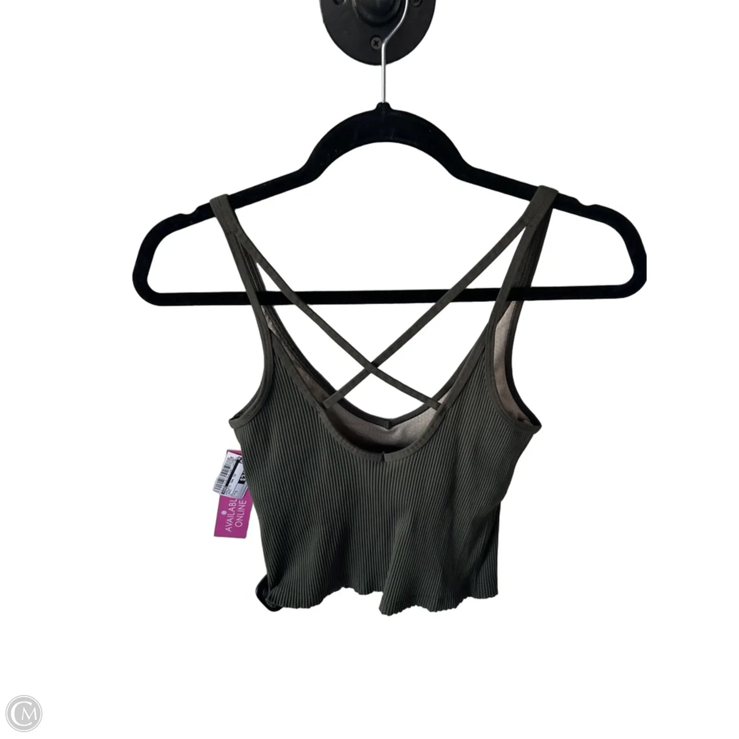 Athletic Tank Top By Vuori In Green, Size: S