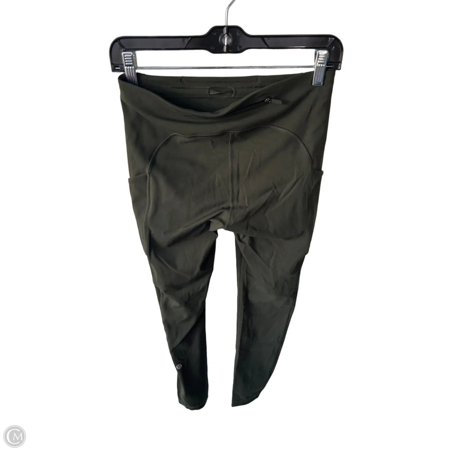Athletic Leggings By Lululemon In Green, Size: 6
