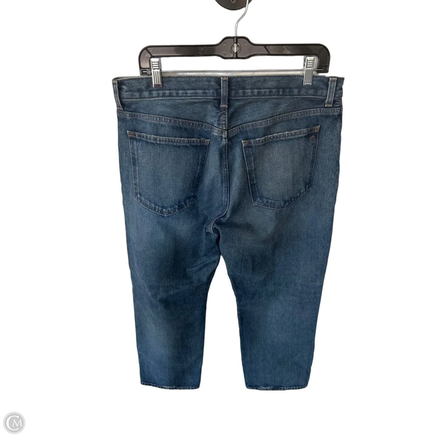 Jeans Straight By Madewell In Blue Denim, Size: 8p