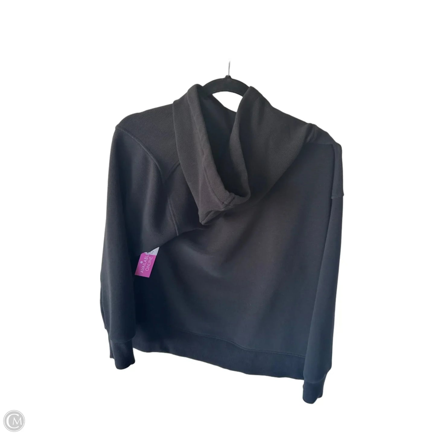 Athletic Sweatshirt Hoodie By Calia In Black, Size: S