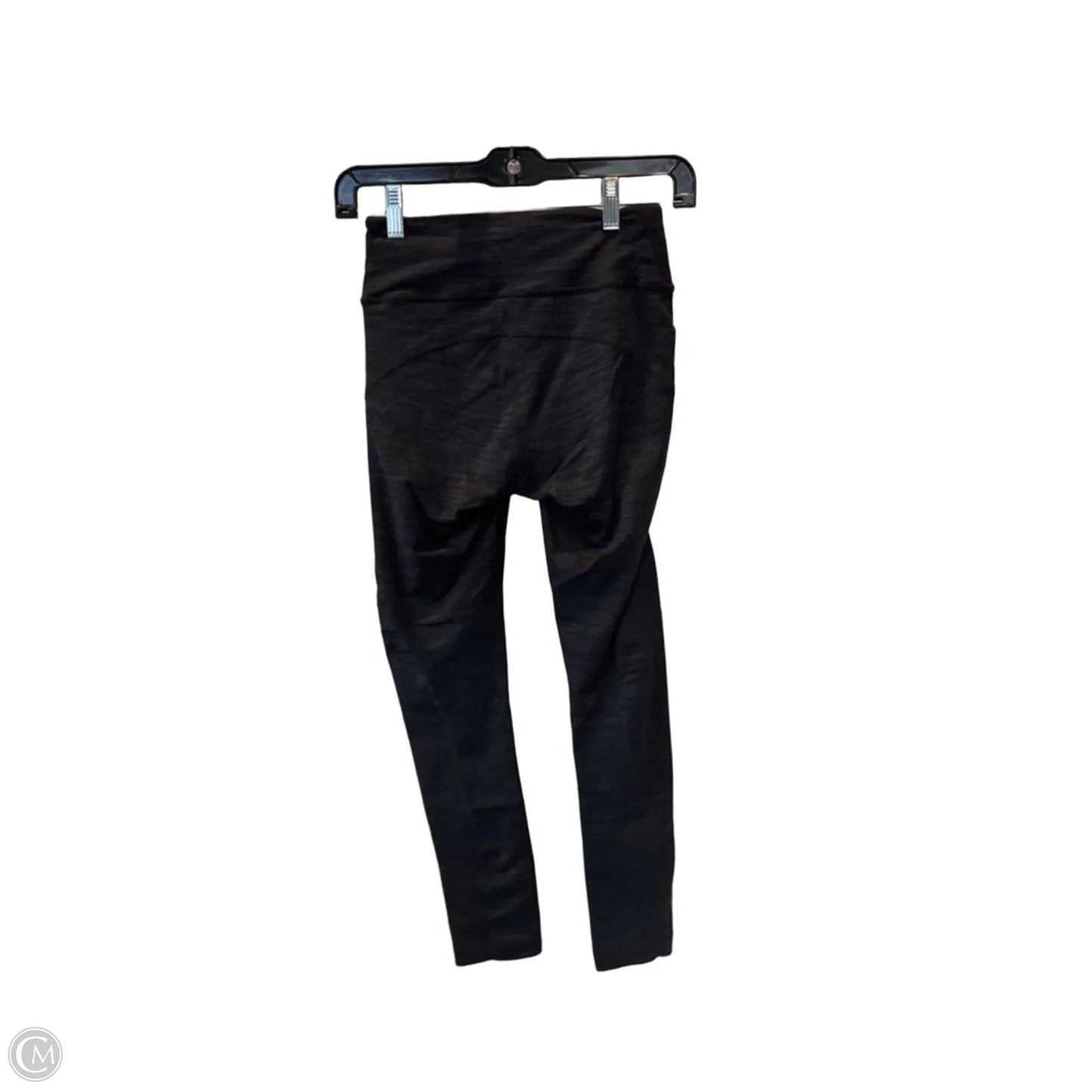 Athletic Leggings By Outdoor Voices In Black & Grey, Size: Xs