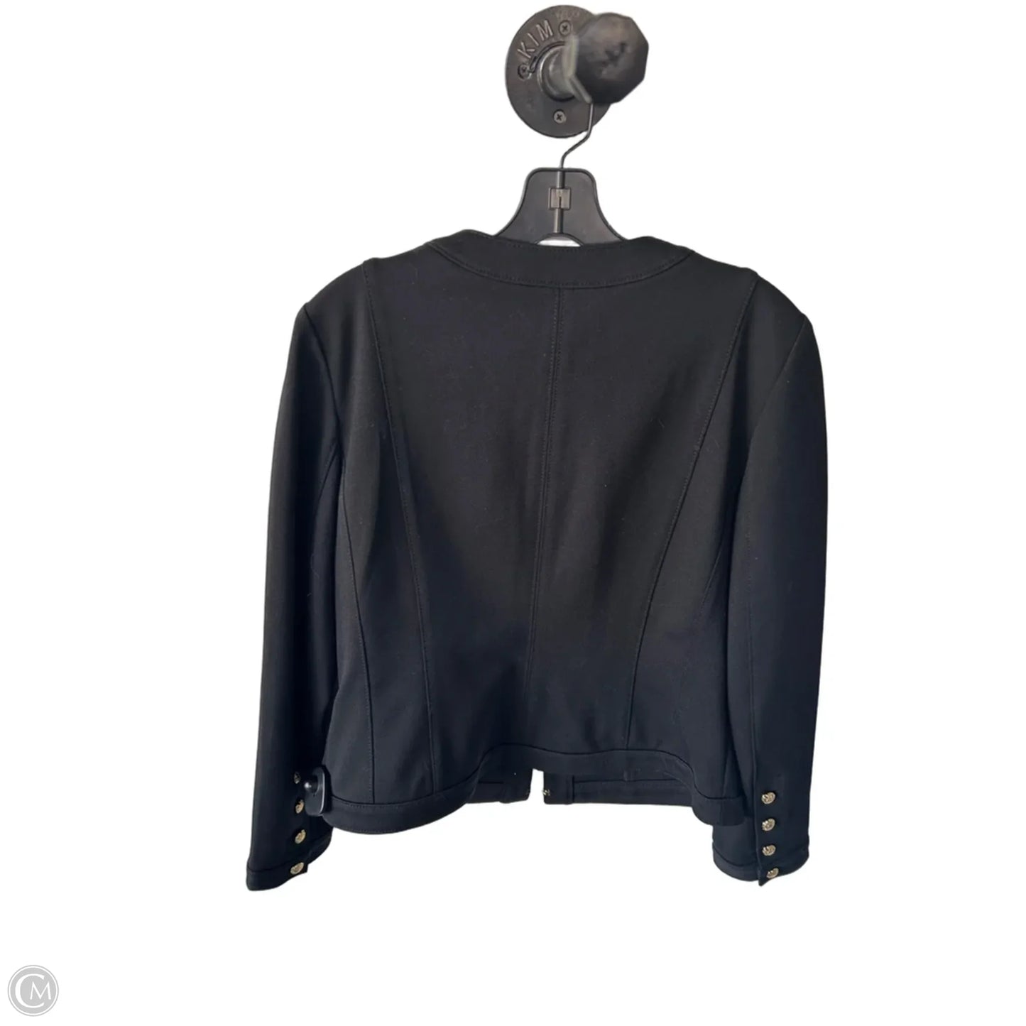 Blazer By White House Black Market In Black & Gold, Size: L