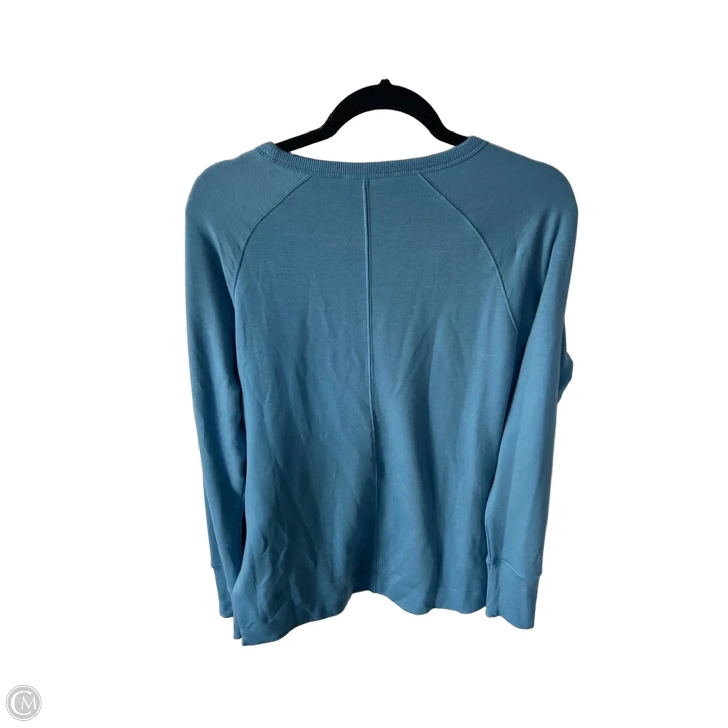 Athletic Sweatshirt Crewneck By Athleta In Blue, Size: S