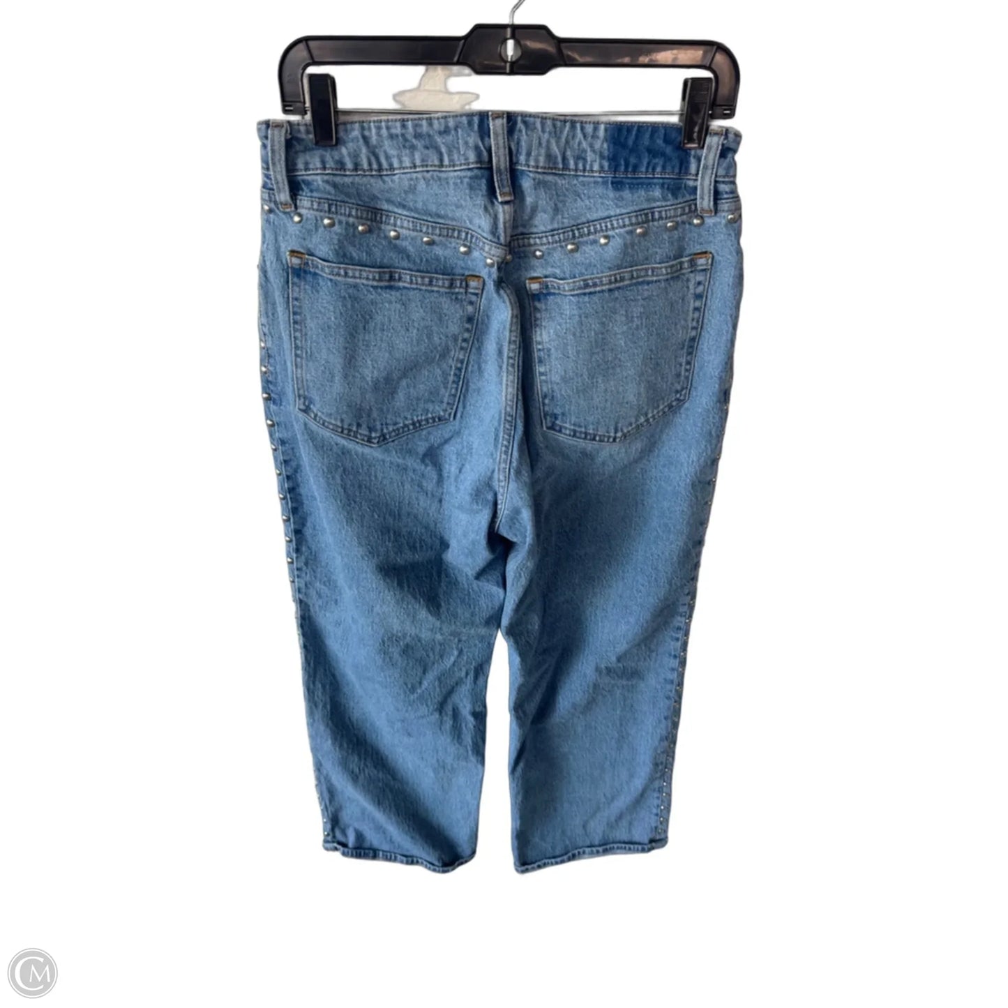 Jeans Straight By Abercrombie And Fitch In Blue Denim, Size: 10