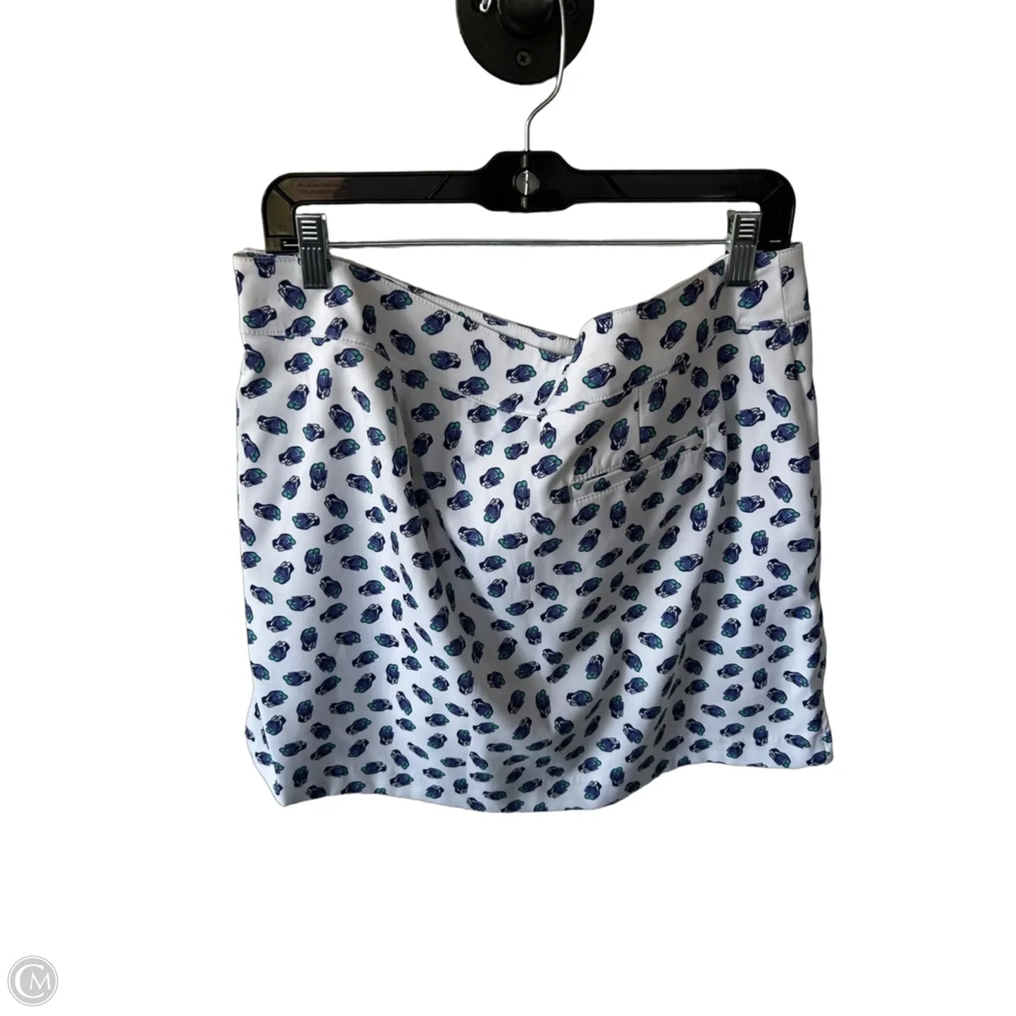 Athletic Skort By Izod In Blue & White, Size: 14