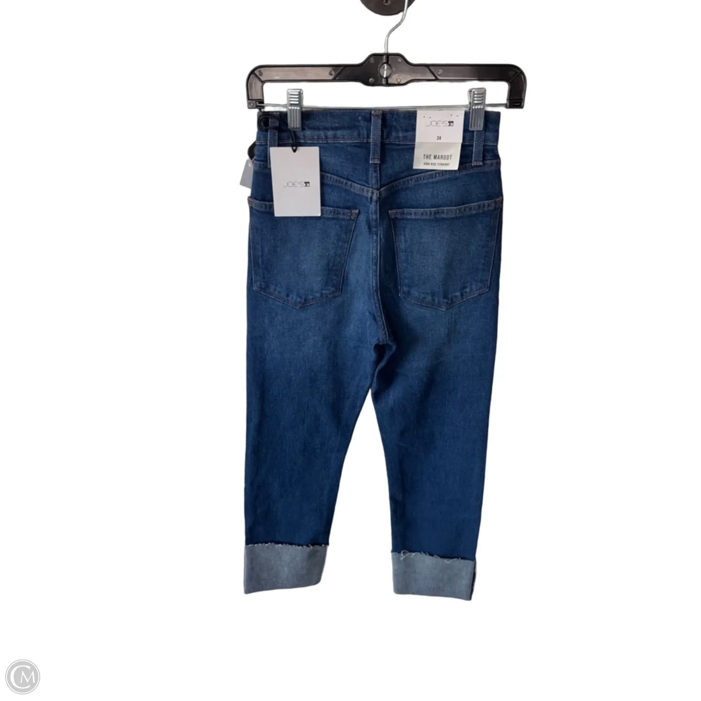 Jeans Cropped By Joes Jeans In Blue Denim, Size: 0