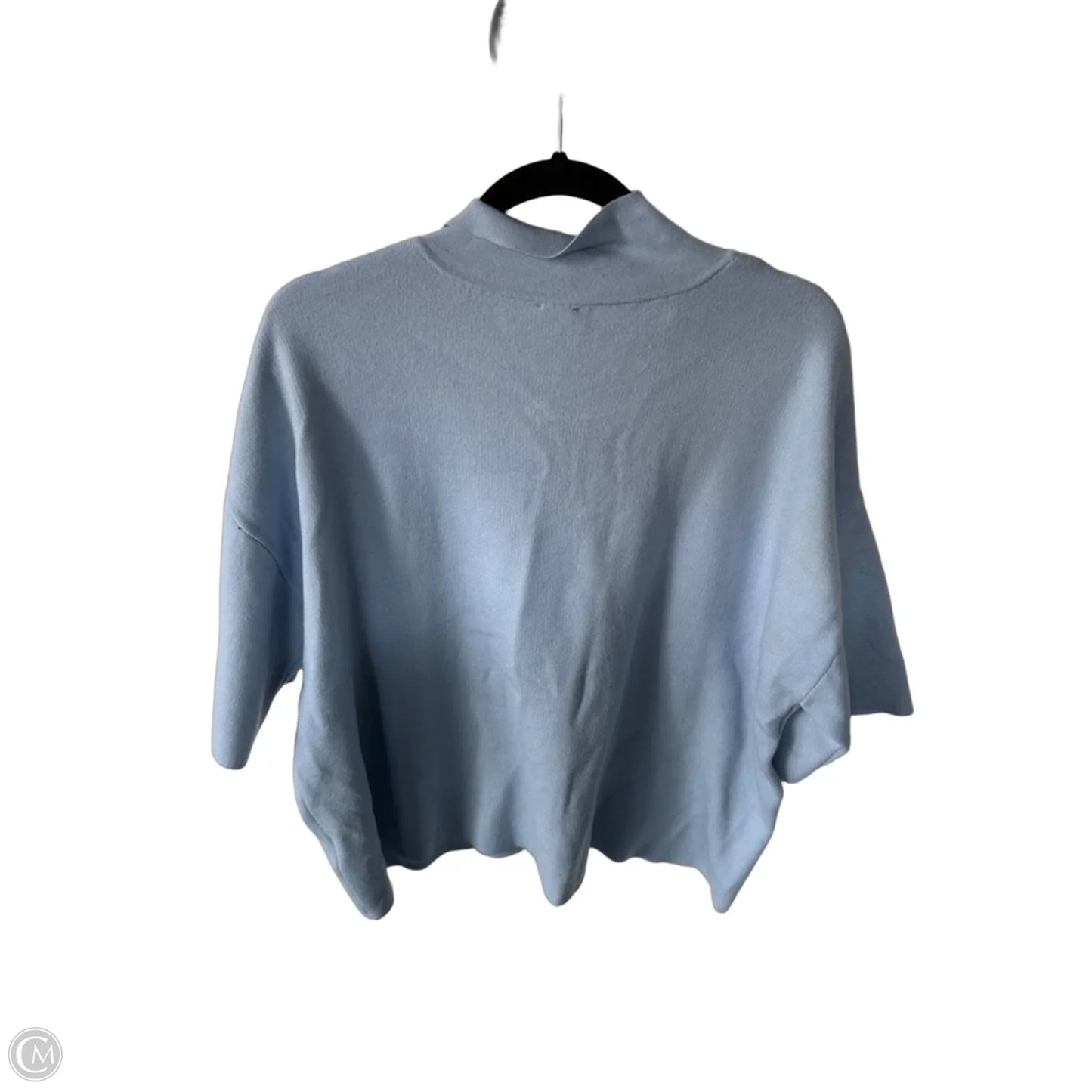 Sweater Short Sleeve By Maeve In Blue, Size: Xl