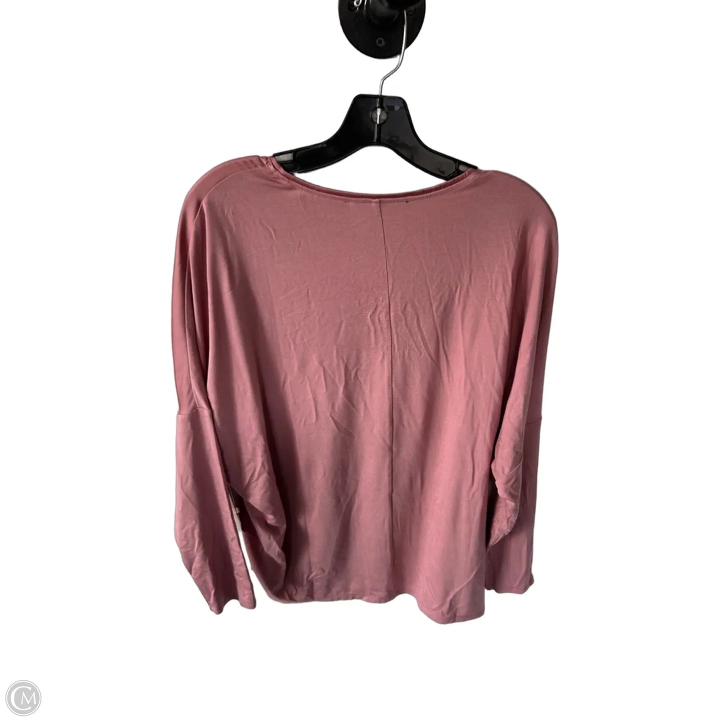 Top Long Sleeve By White House Black Market In Pink, Size: M