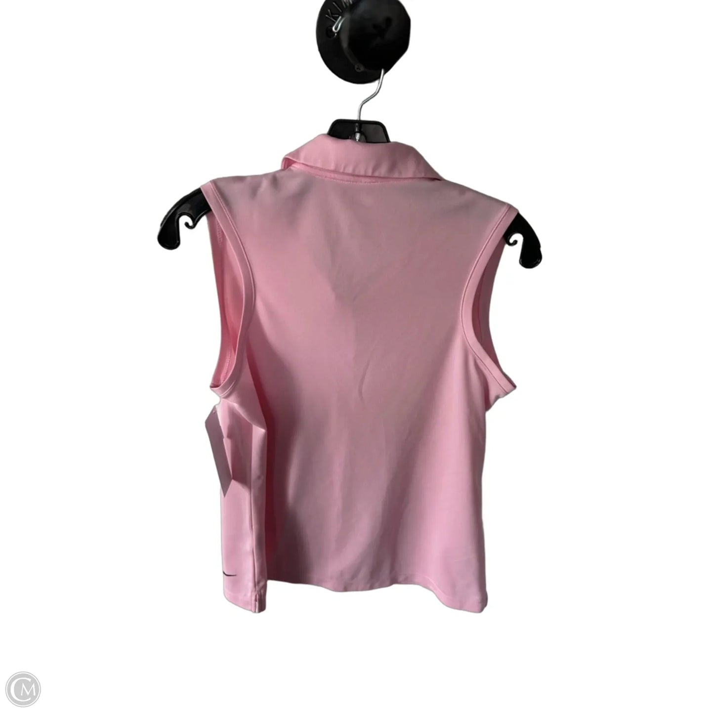 Athletic Tank Top By Nike In Pink, Size: M