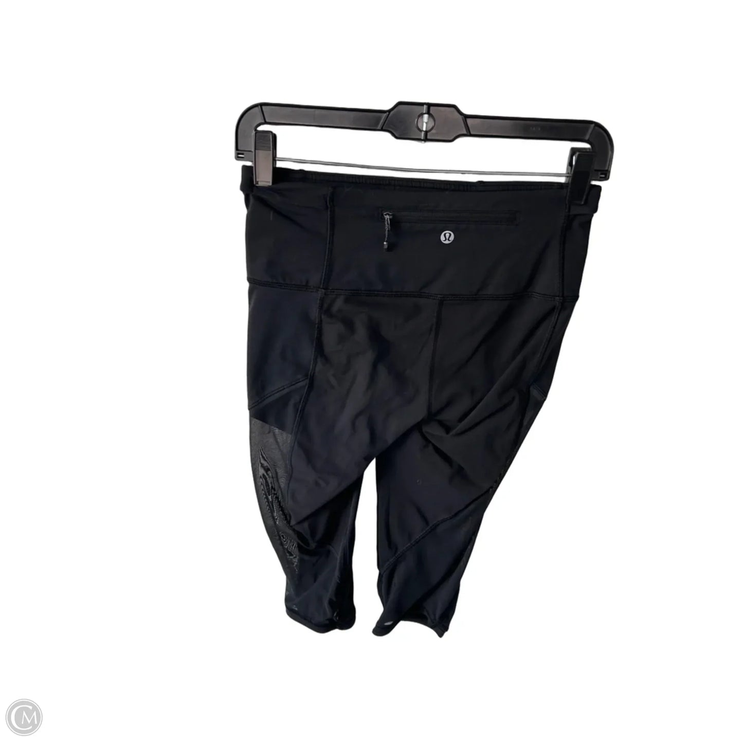 Athletic Leggings Capris By Lululemon In Black, Size: 6