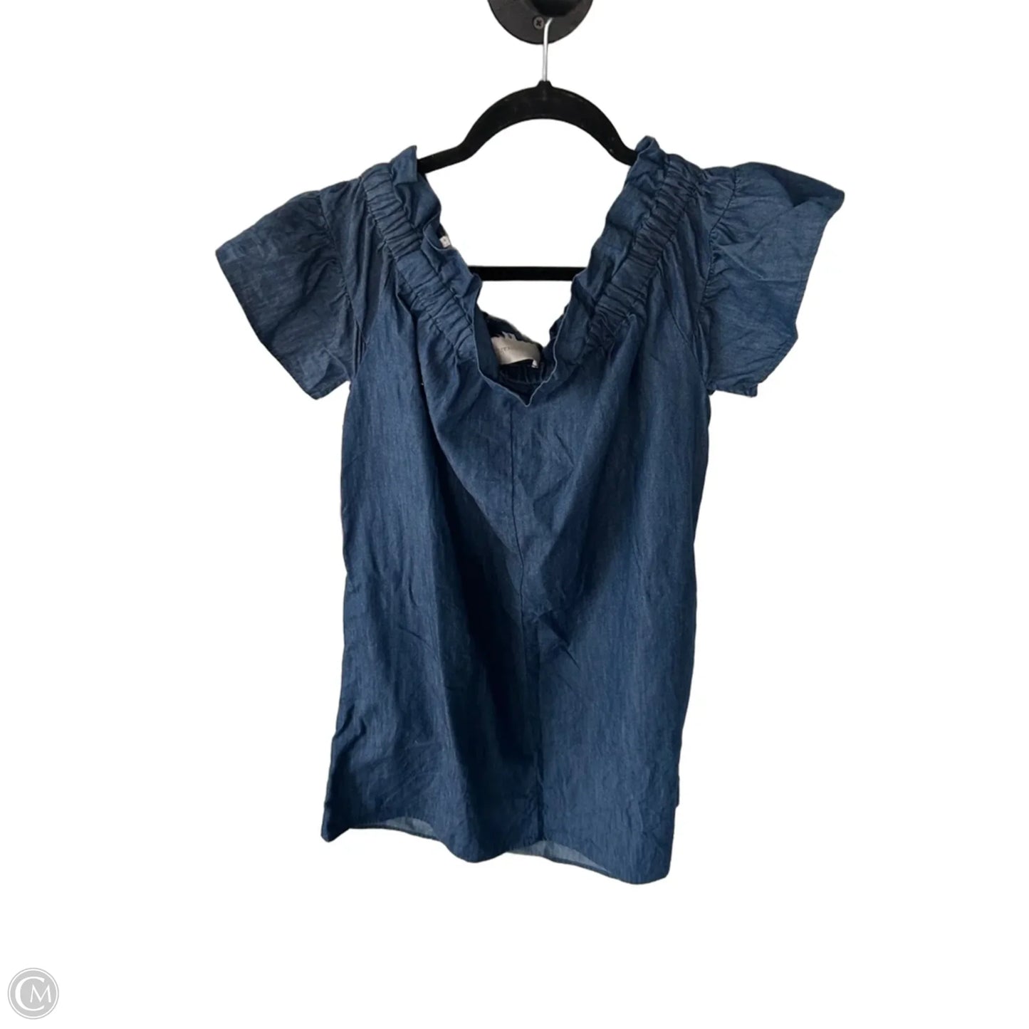 Dress Casual Short By Corey Lynn Calter In Blue Denim, Size: S