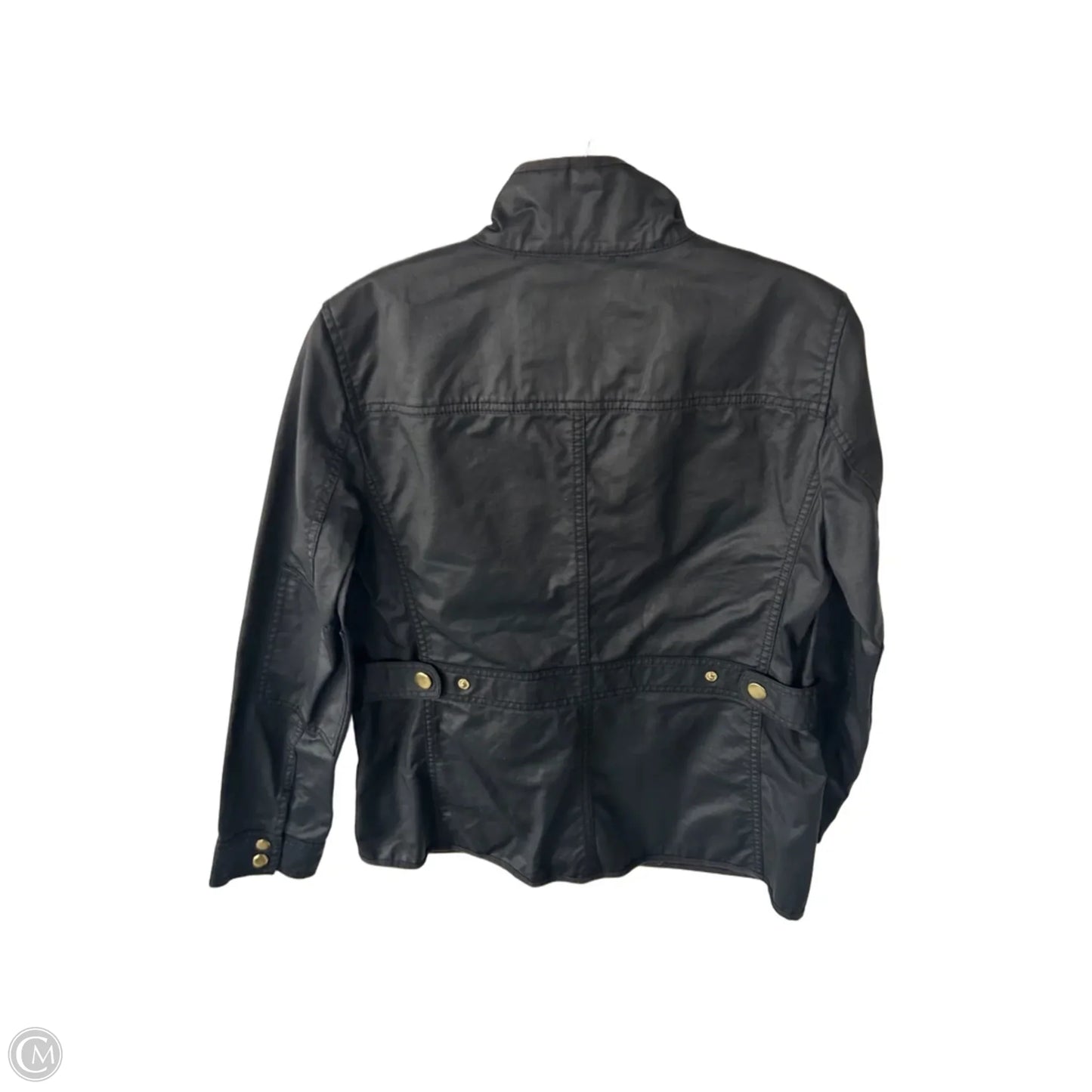 Jacket Other By J. Crew In Black & Gold, Size: S