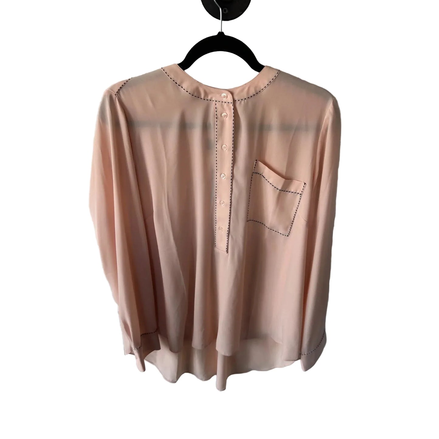 Top Long Sleeve By Lane Bryant In Pink, Size: 1x