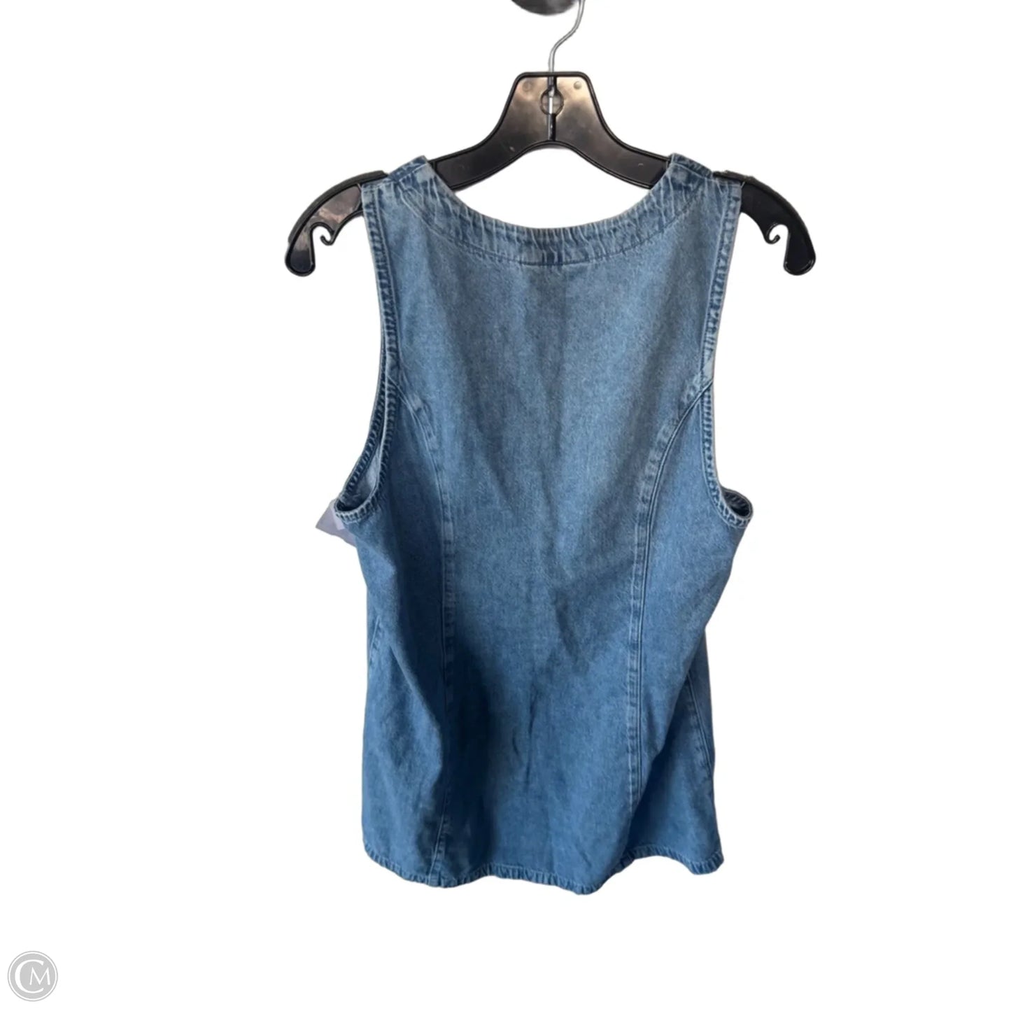 Dress Casual Short By American Eagle In Blue Denim, Size: M
