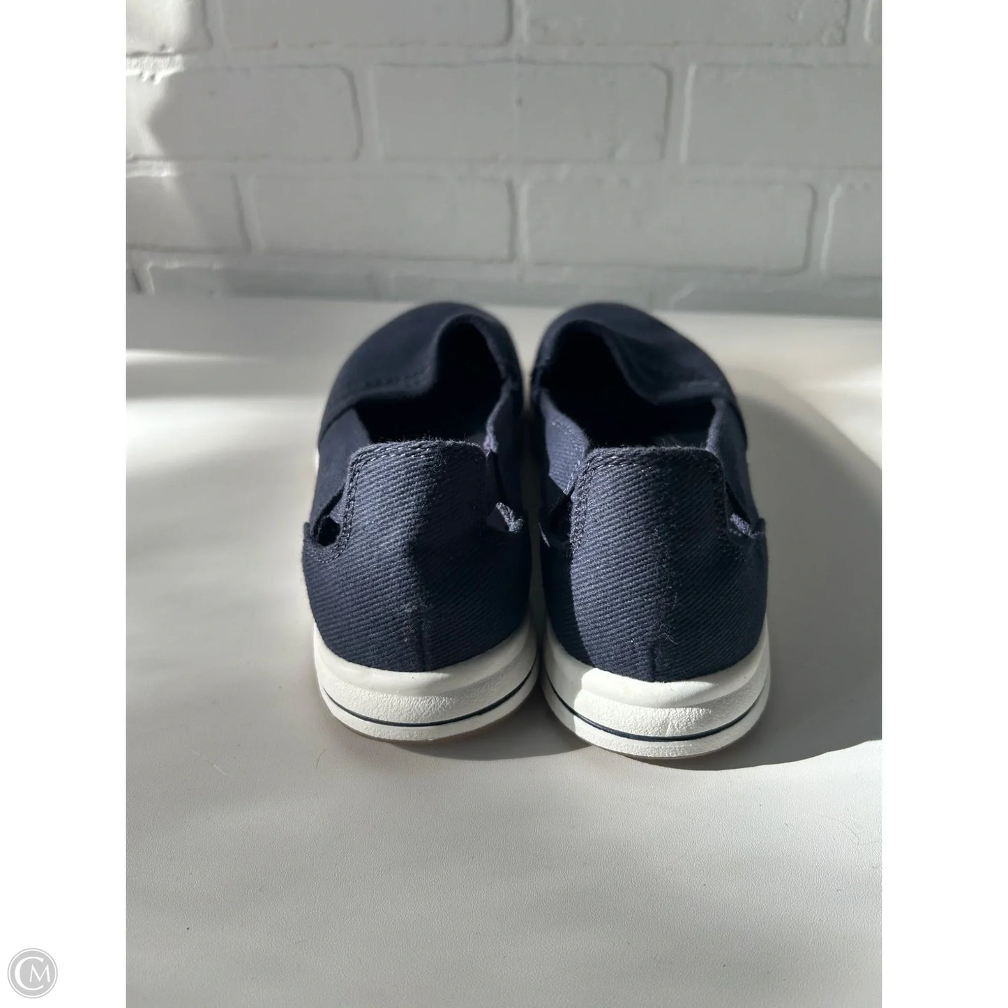 Shoes Flats By Clarks In Blue, Size: 8.5