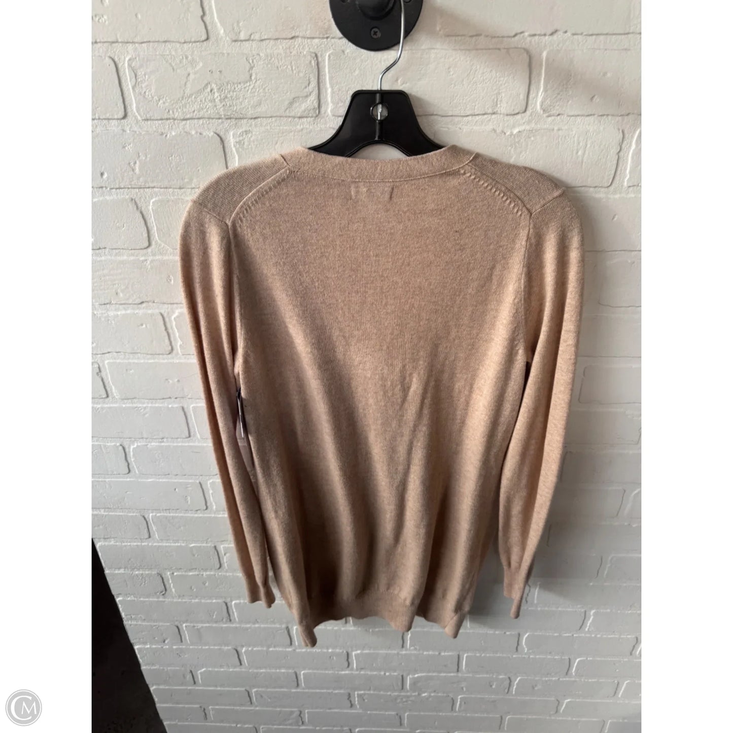 Sweater Cardigan By Old Navy In Tan, Size: S