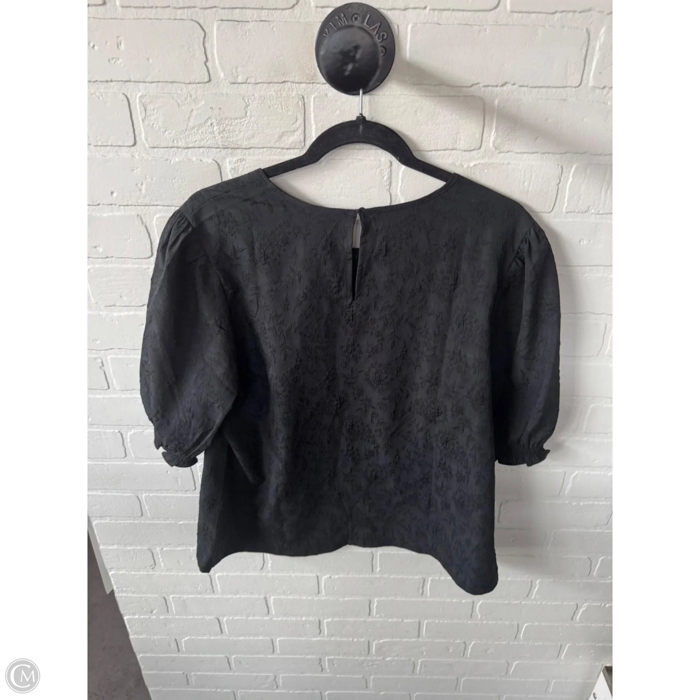 Top Short Sleeve By Ted Baker In Black, Size: Xl