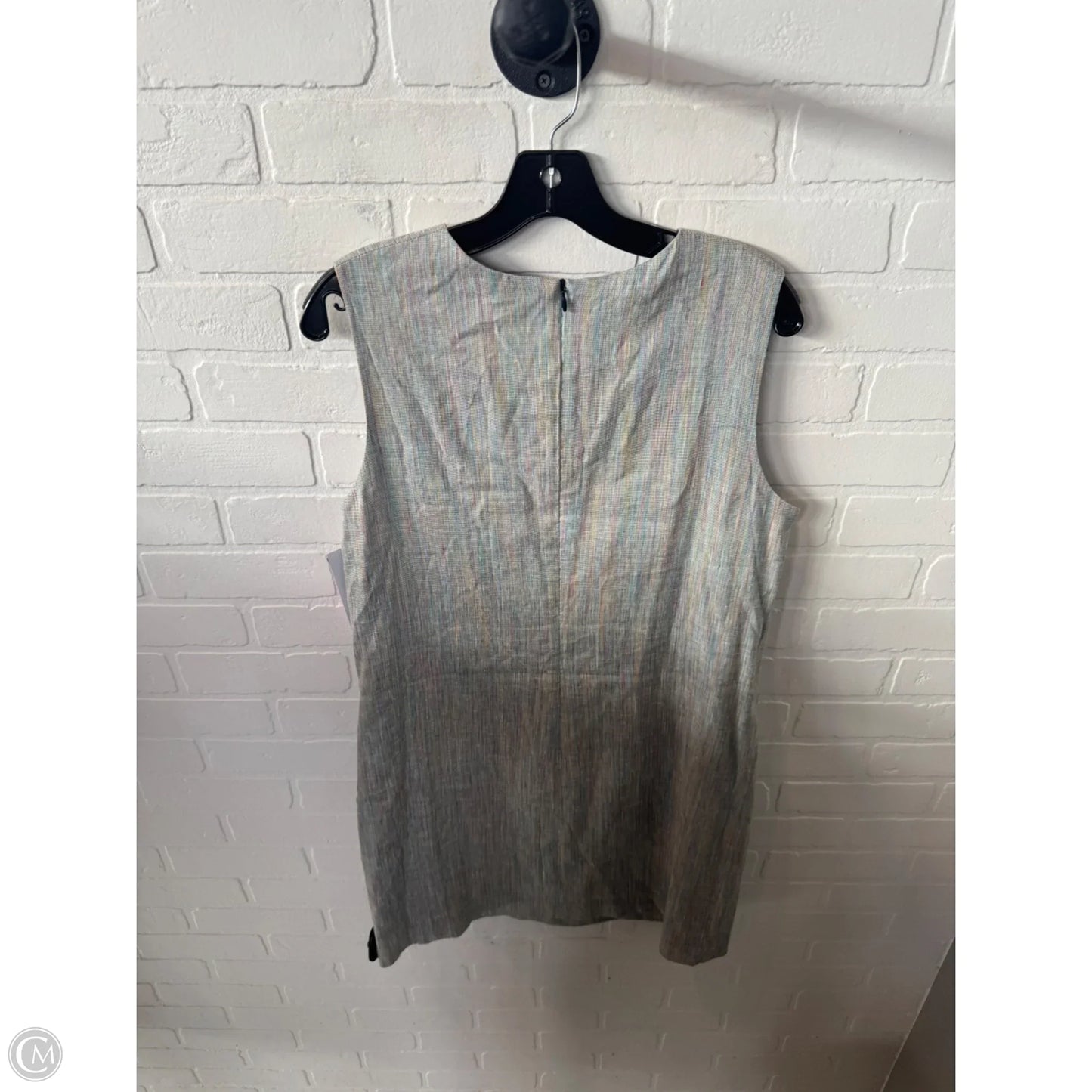 Dress Work By Theory In Blue & Pink, Size: L