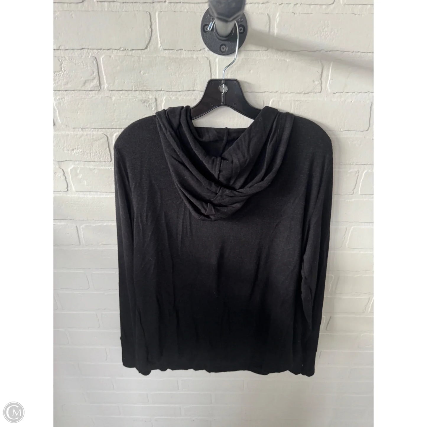 Top Long Sleeve Basic By Ideology In Black, Size: L
