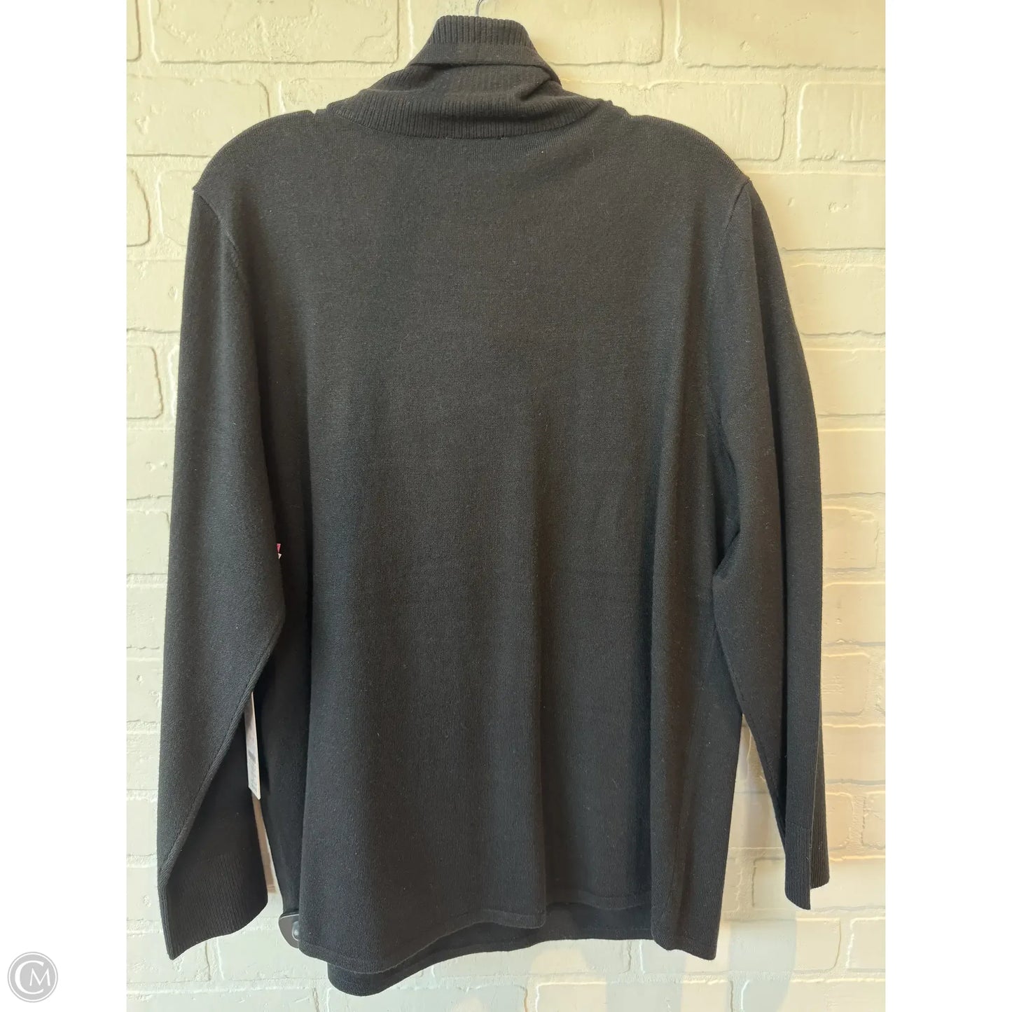 Sweater By Chicos In Black, Size: Xl