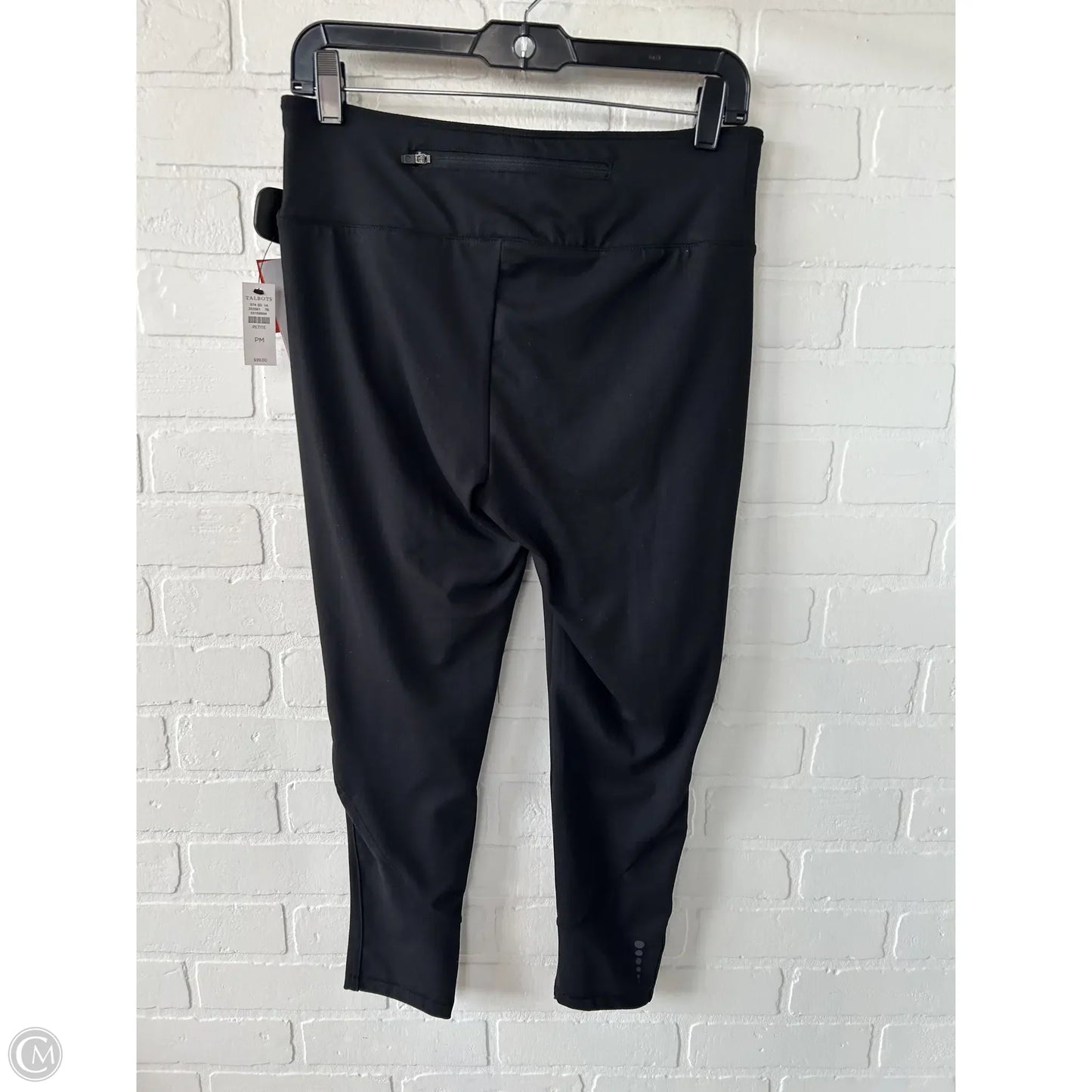 Athletic Leggings By Talbots In Black, Size: 8p