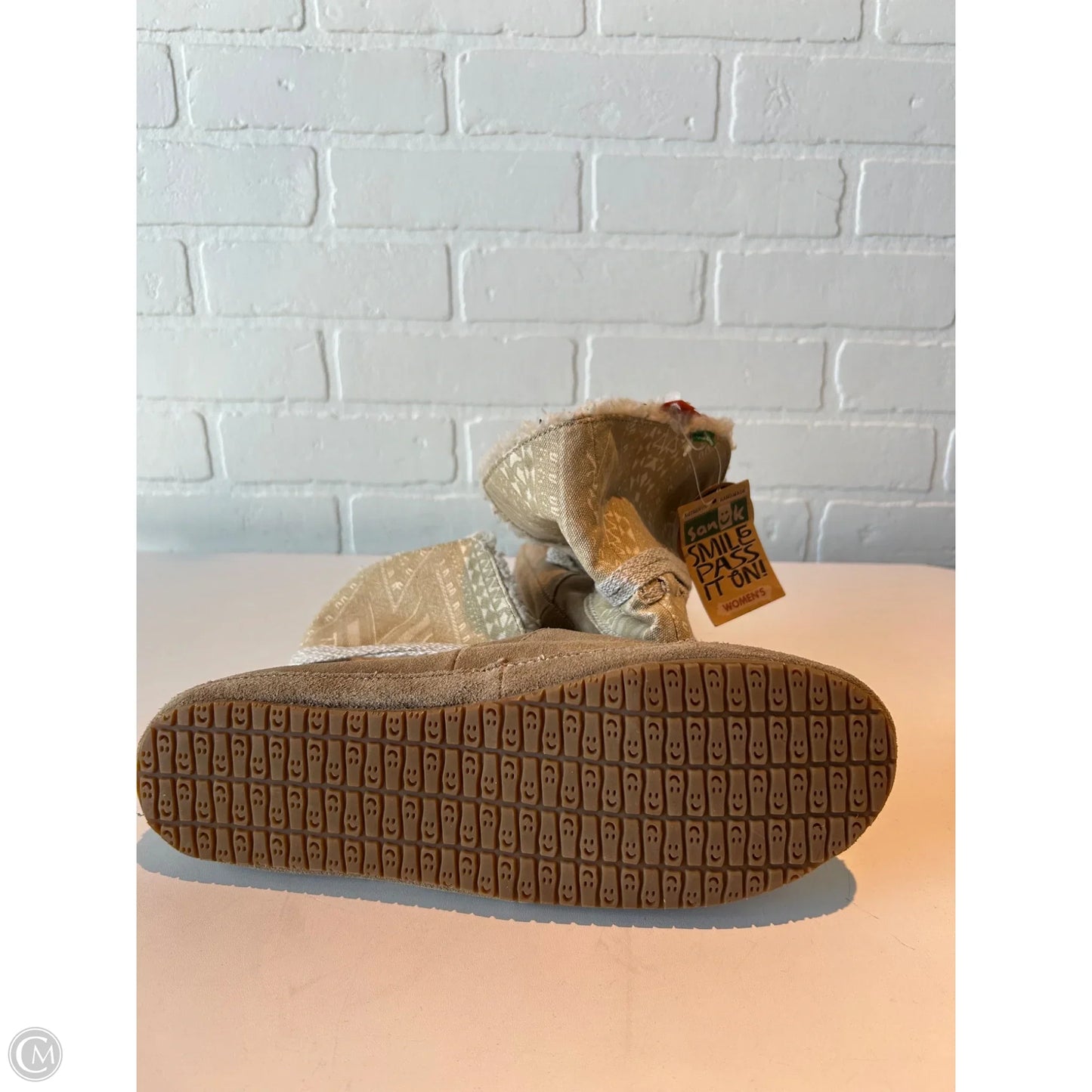 Shoes Flats By Sanuk In Brown, Size: 10