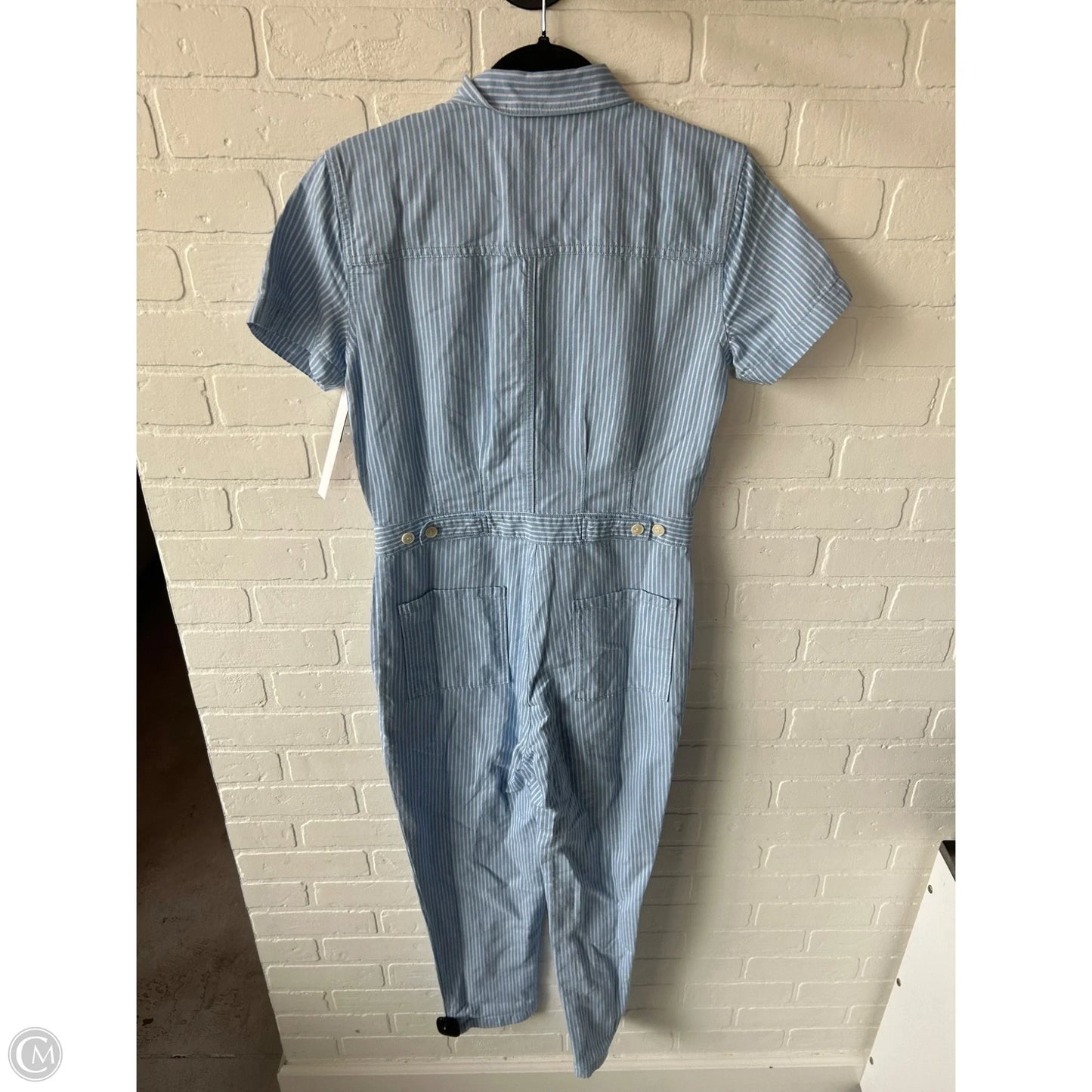 Jumpsuit By Cmb In Blue & White, Size: Xs